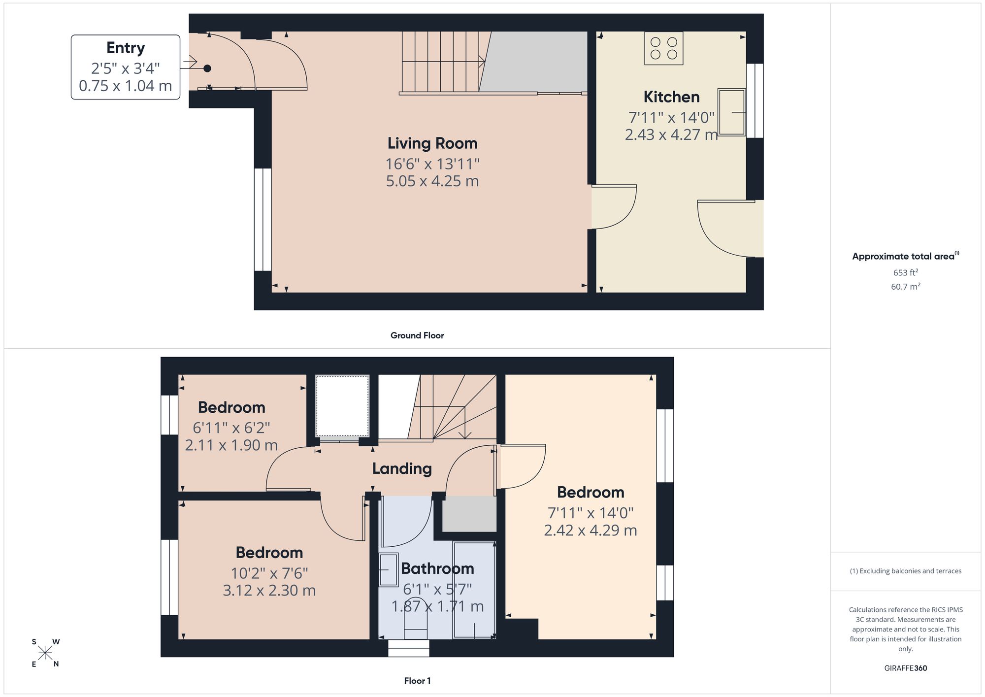 21 Highclere Road, Gloucester floorplan