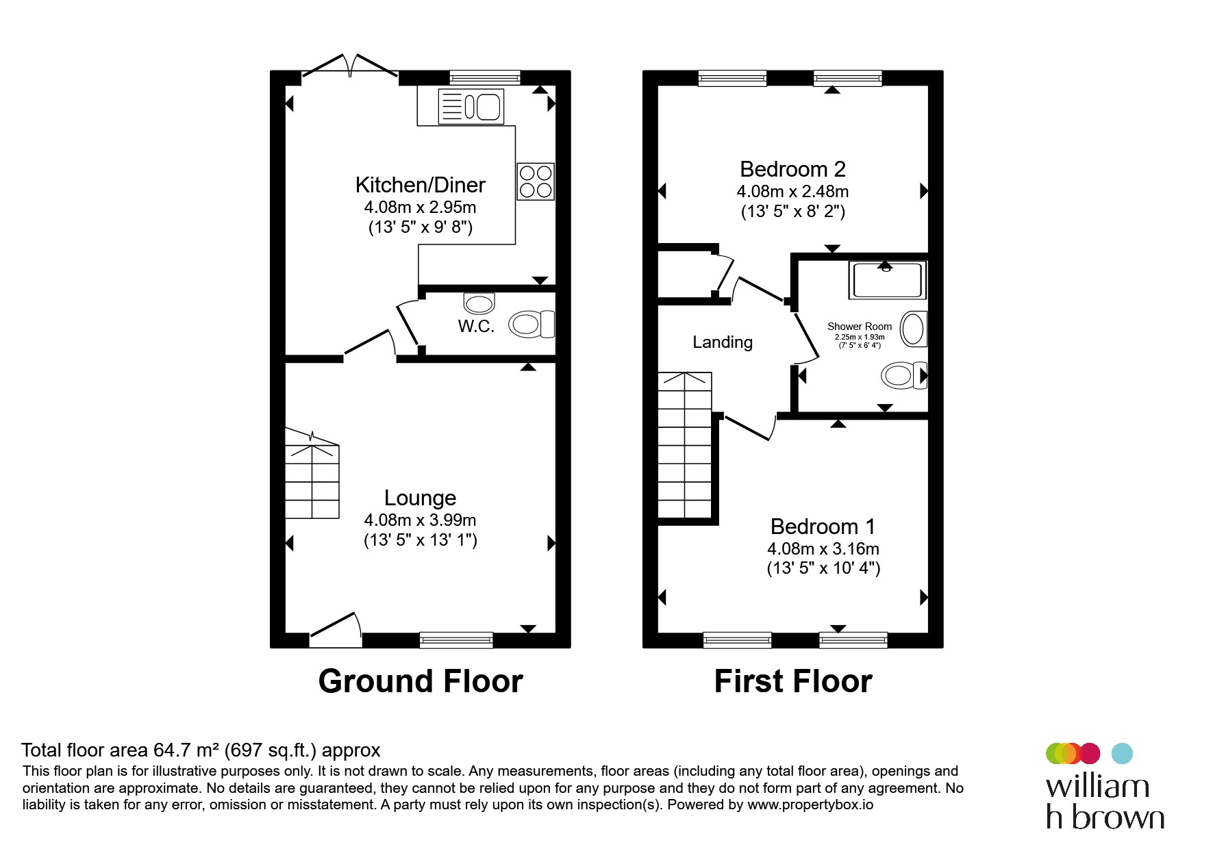 53, Draycott Way, Skegness floorplan