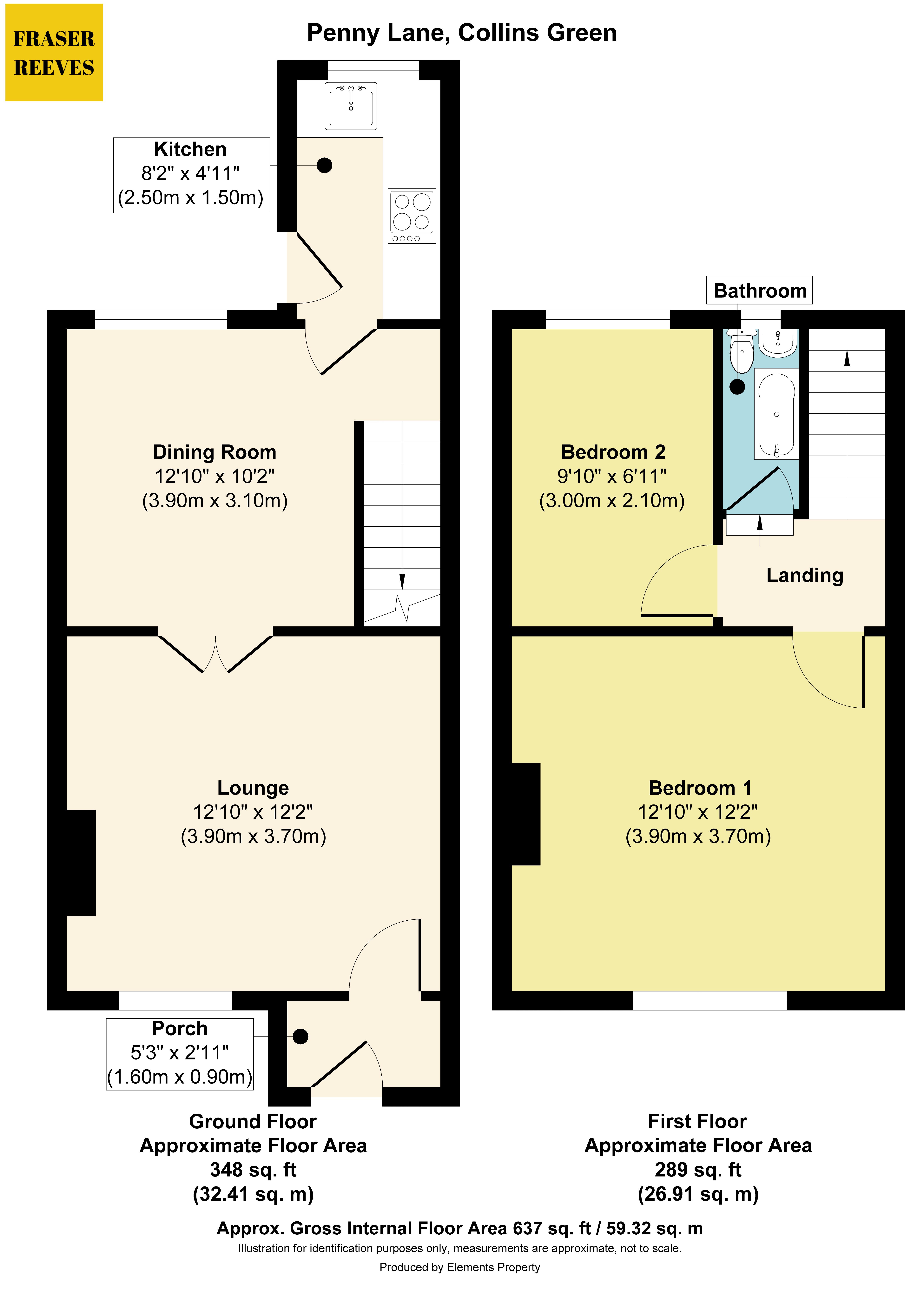 25, Penny Lane, Warrington floorplan