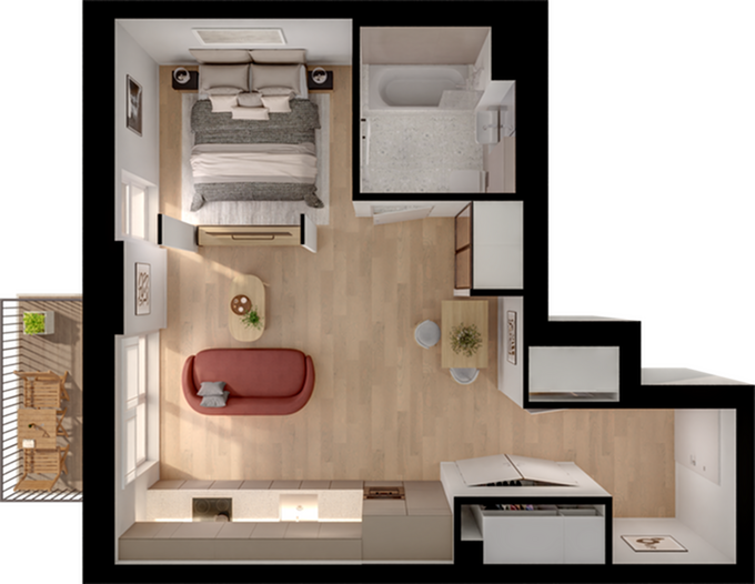 Hayes floorplan