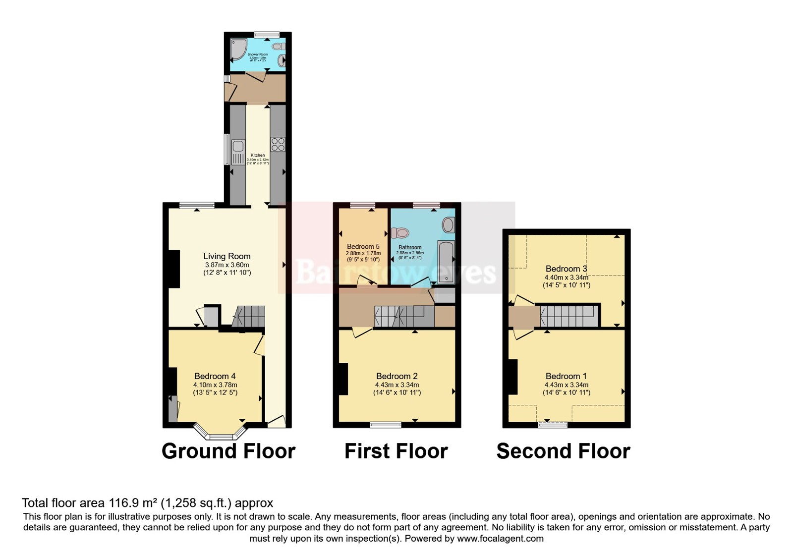 20, Abbot Street, Lincolnshire floorplan