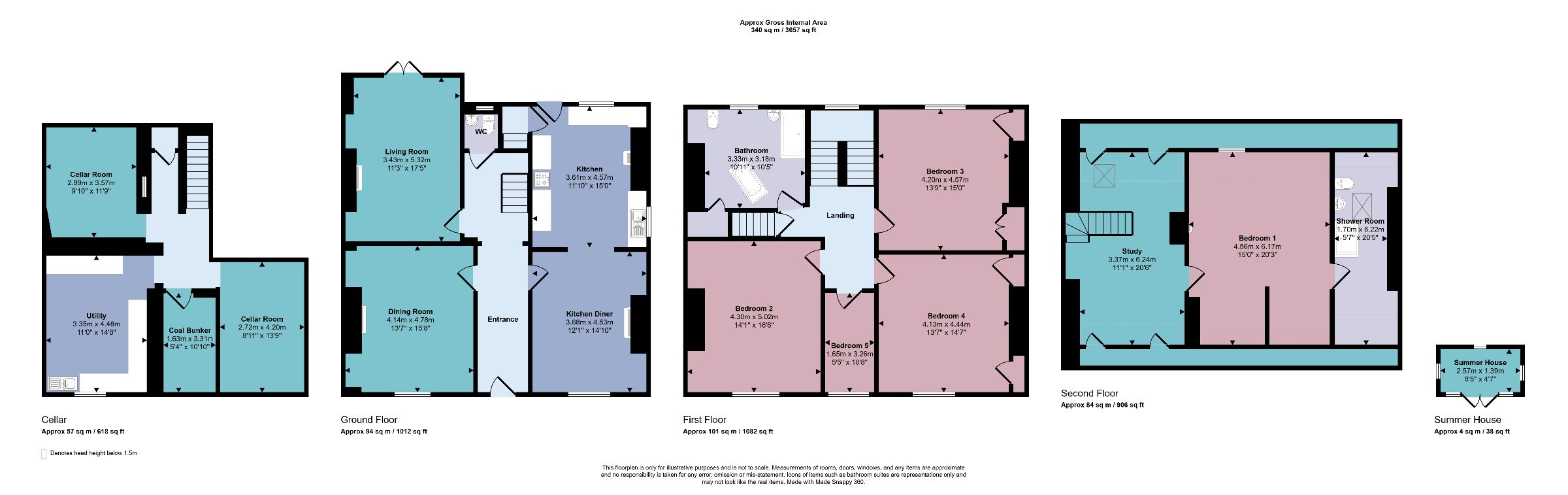 120 High Street, Knaresborough floorplan
