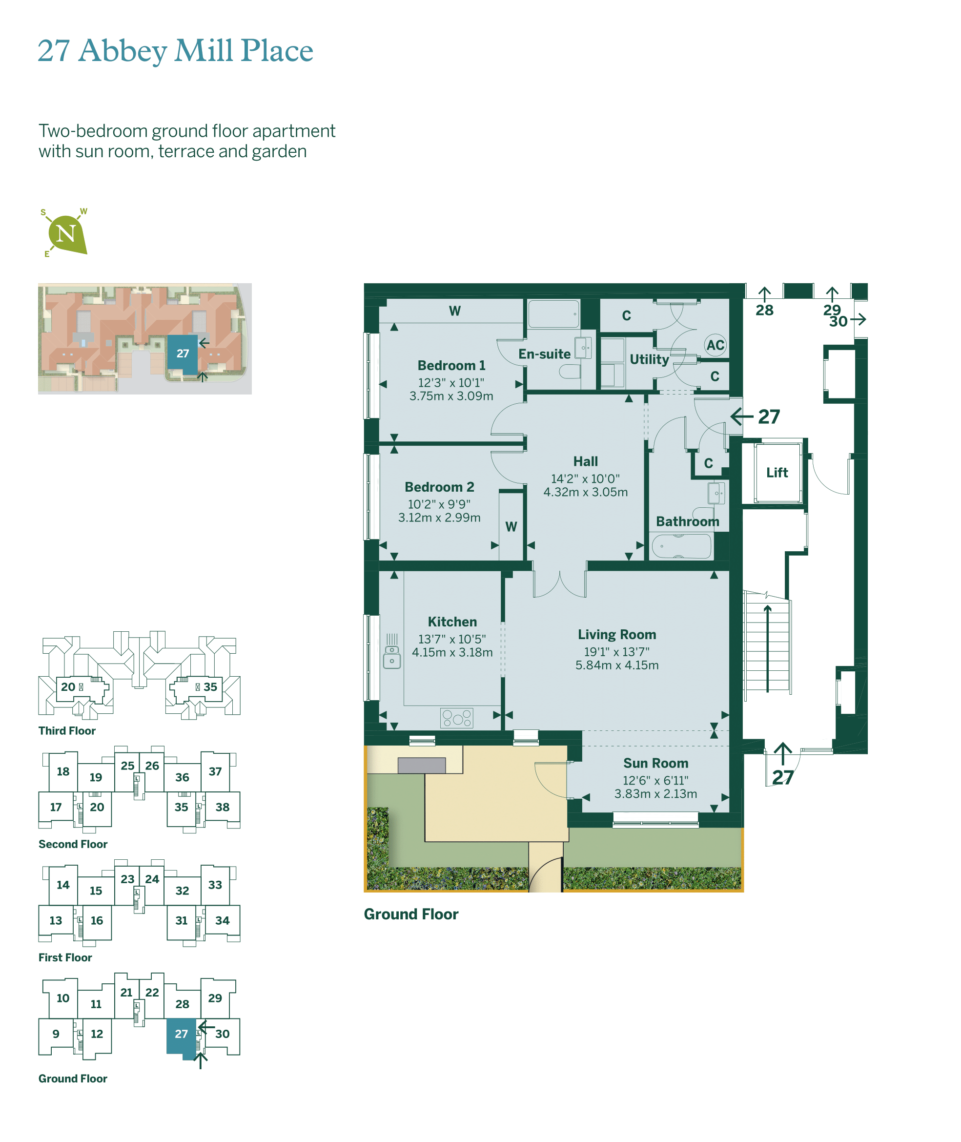 Unit 27,, Abbey Mill Place, Bishops Waltham floorplan