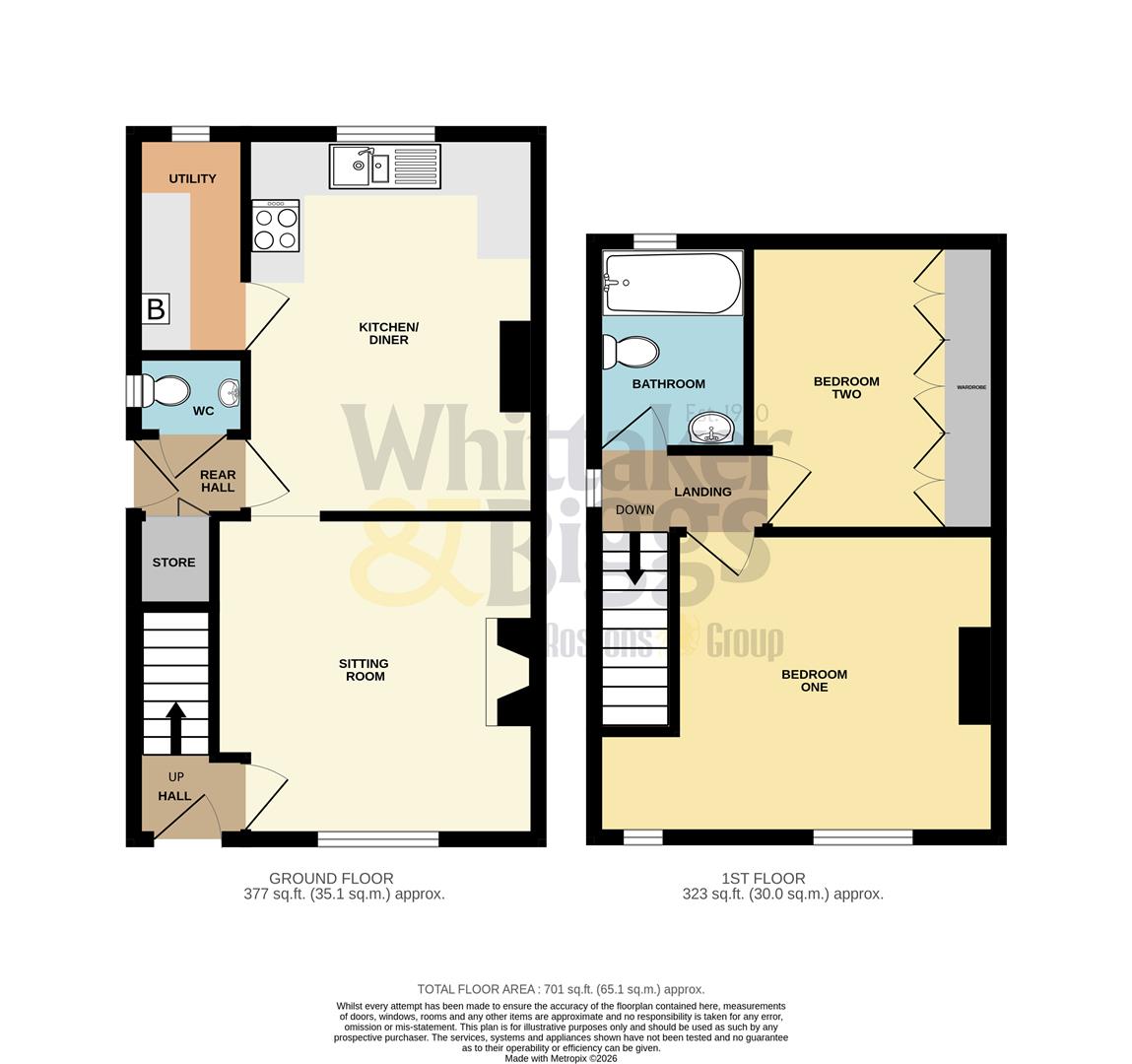 High Lane, Leek floorplan