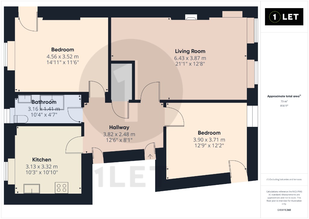 Young Street South Lane, New Town, Edinburgh, EH2 3BB, Edinburgh floorplan