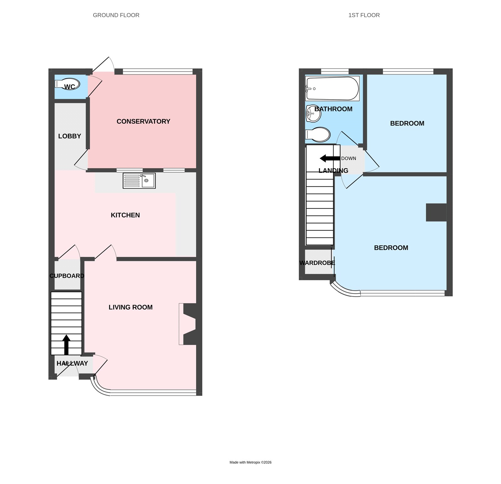 71, Corndon Crescent, Shrewsbury floorplan