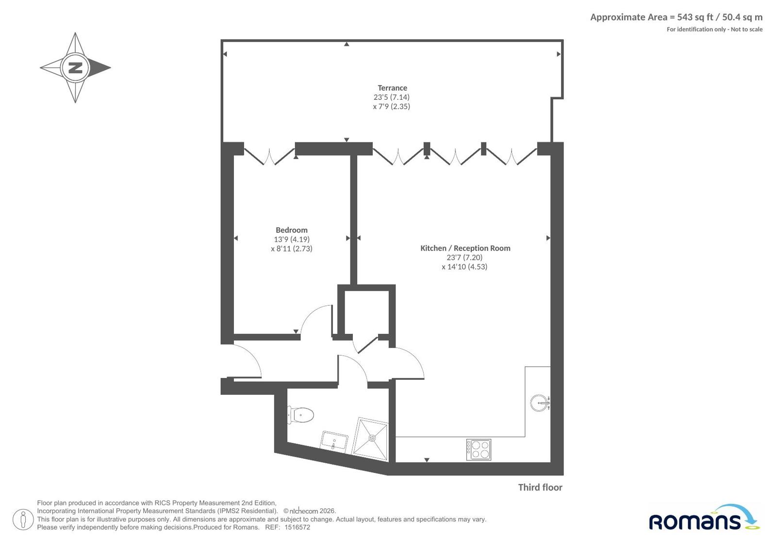 Flat 10, Mulberry House, 3, William Street, Berkshire floorplan