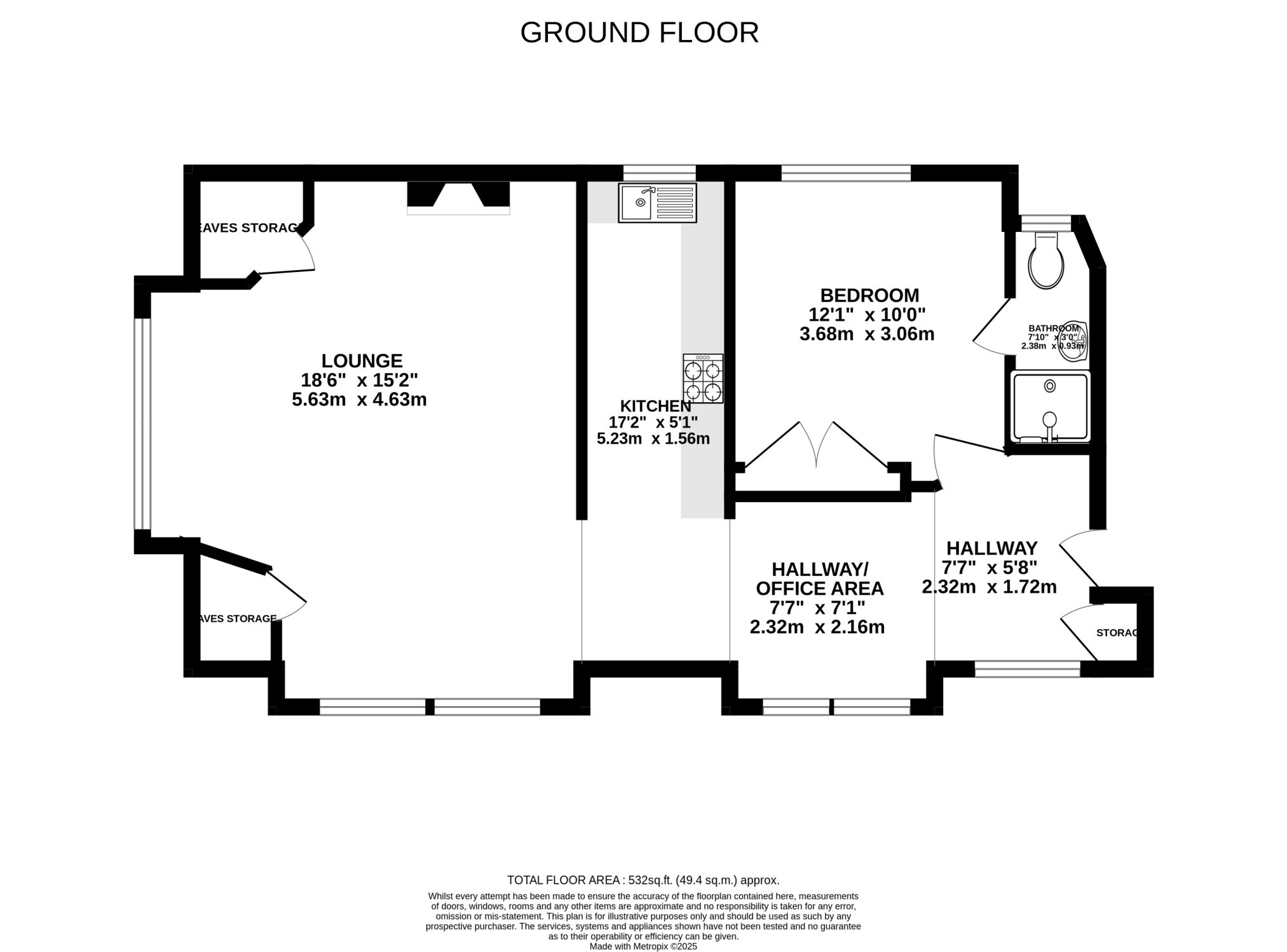 Kidderpore Avenue, London floorplan