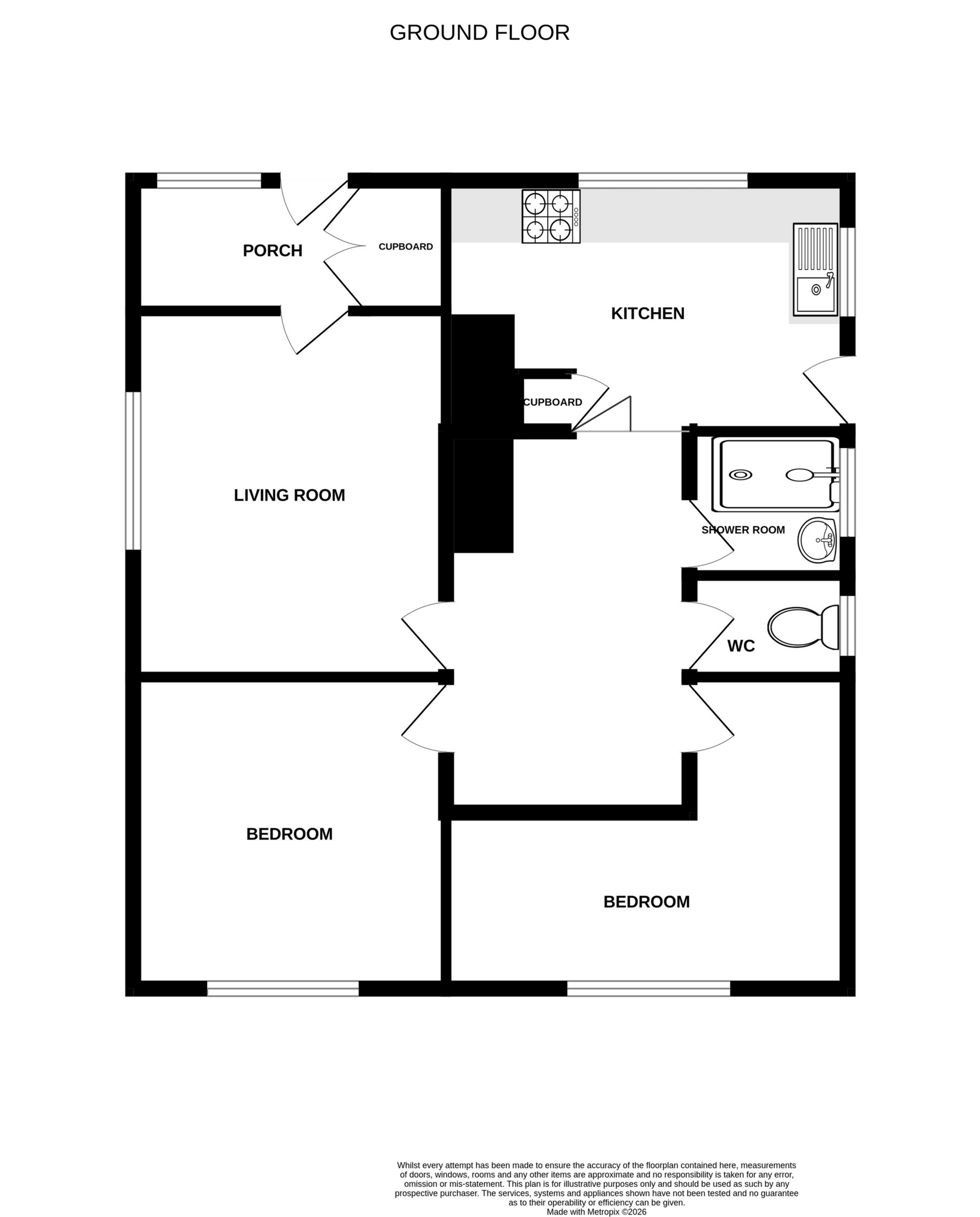 Tango, Sea Road, Kingsdown floorplan