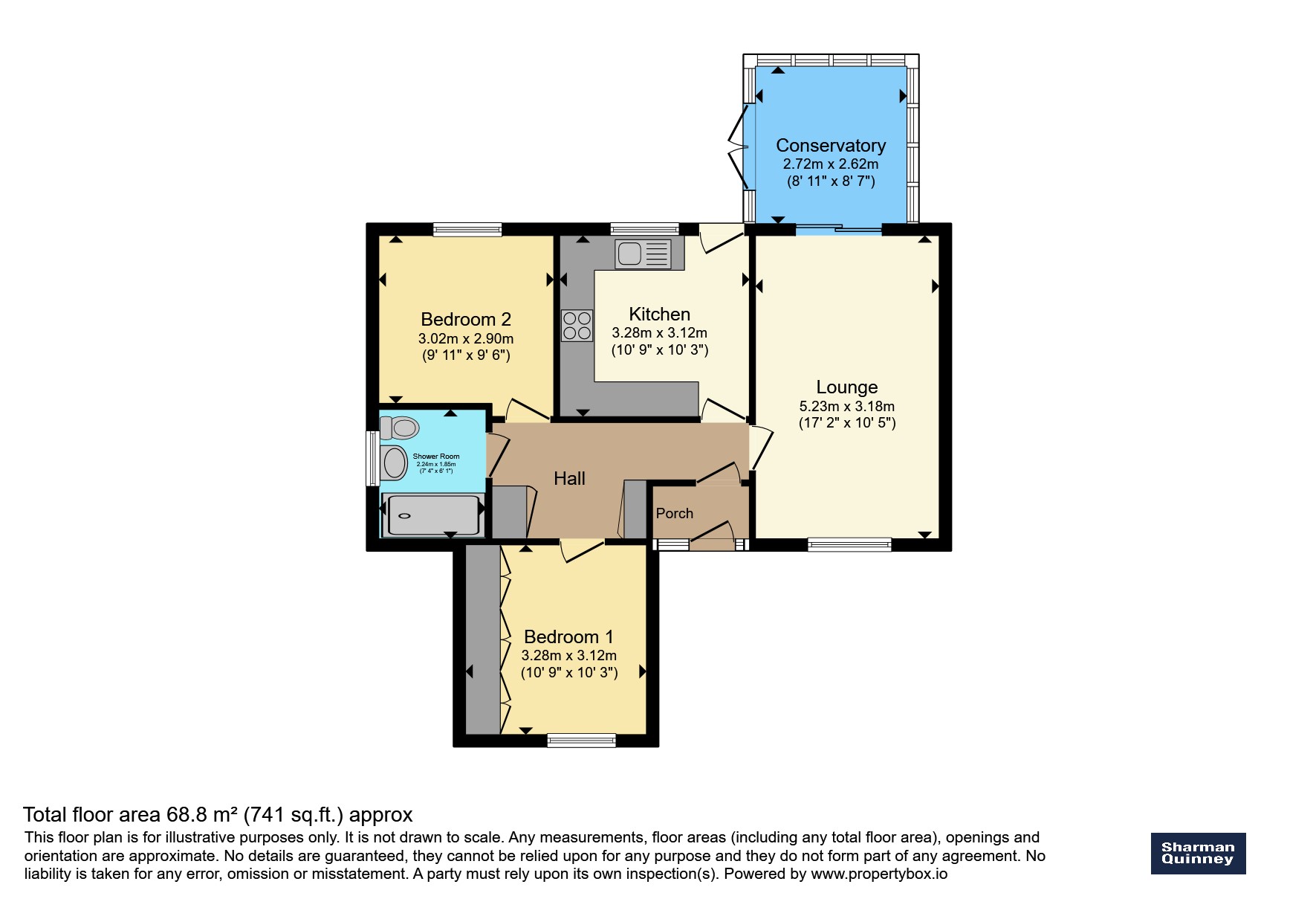 16, Munday Way, Wisbech floorplan