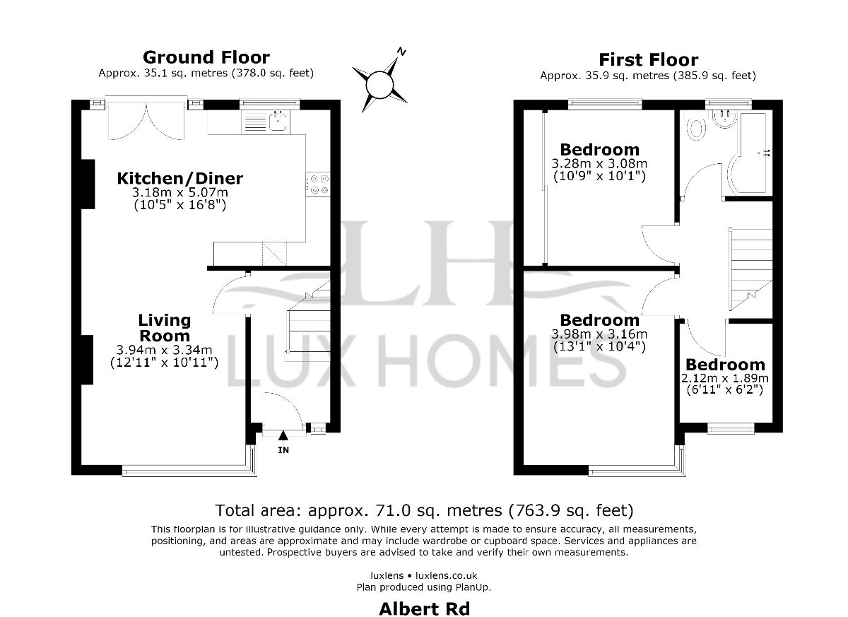 19 Albert Road, Dagenham floorplan