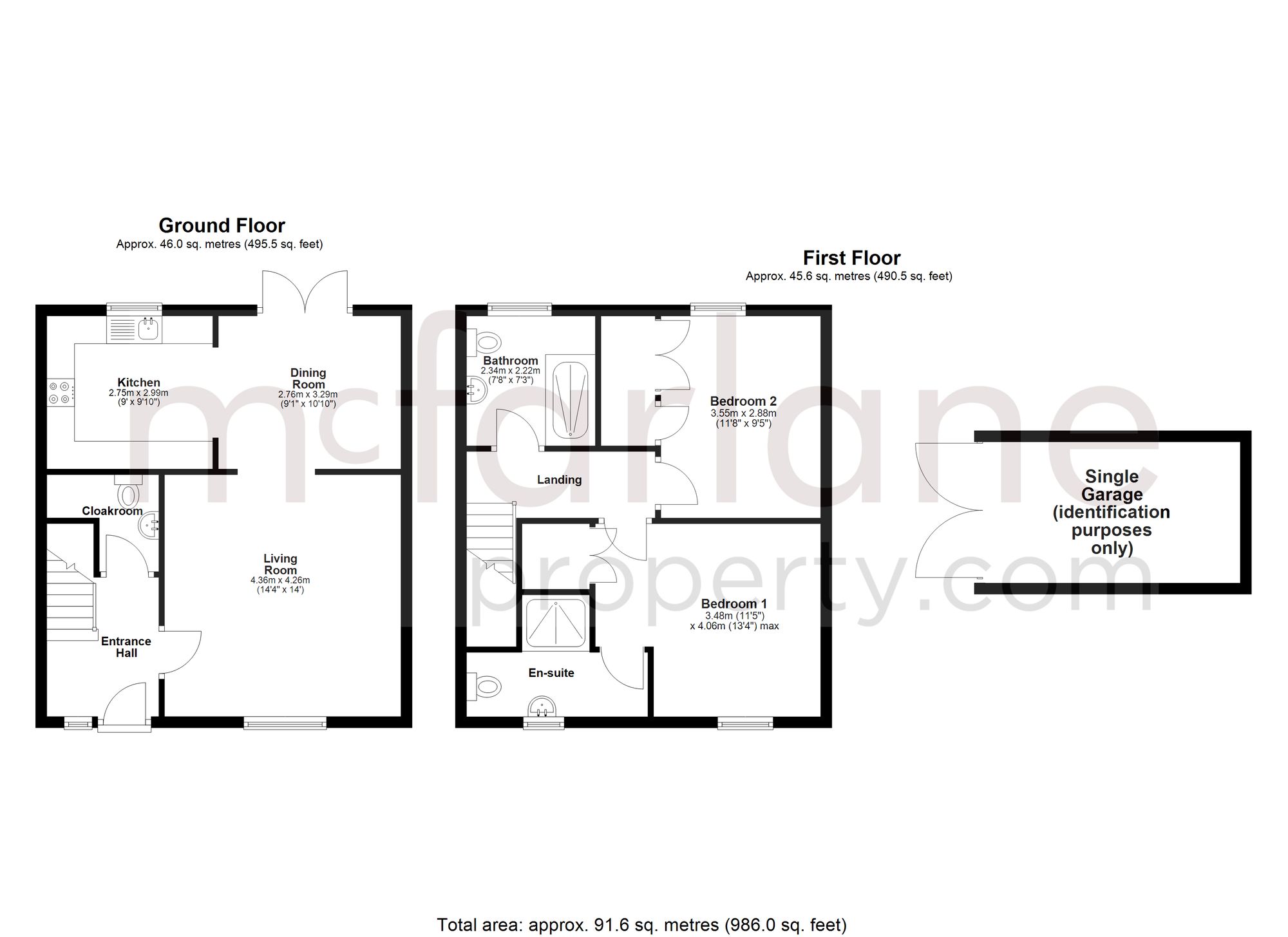 20 Abingdon Court Farm, Swindon floorplan