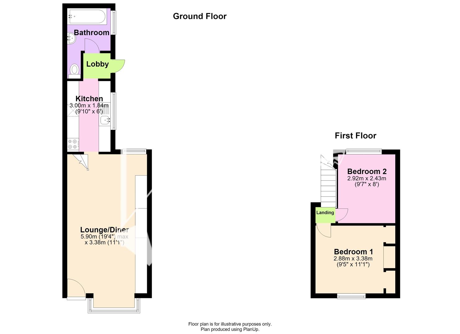 5, Churchill Road, Gravesend floorplan