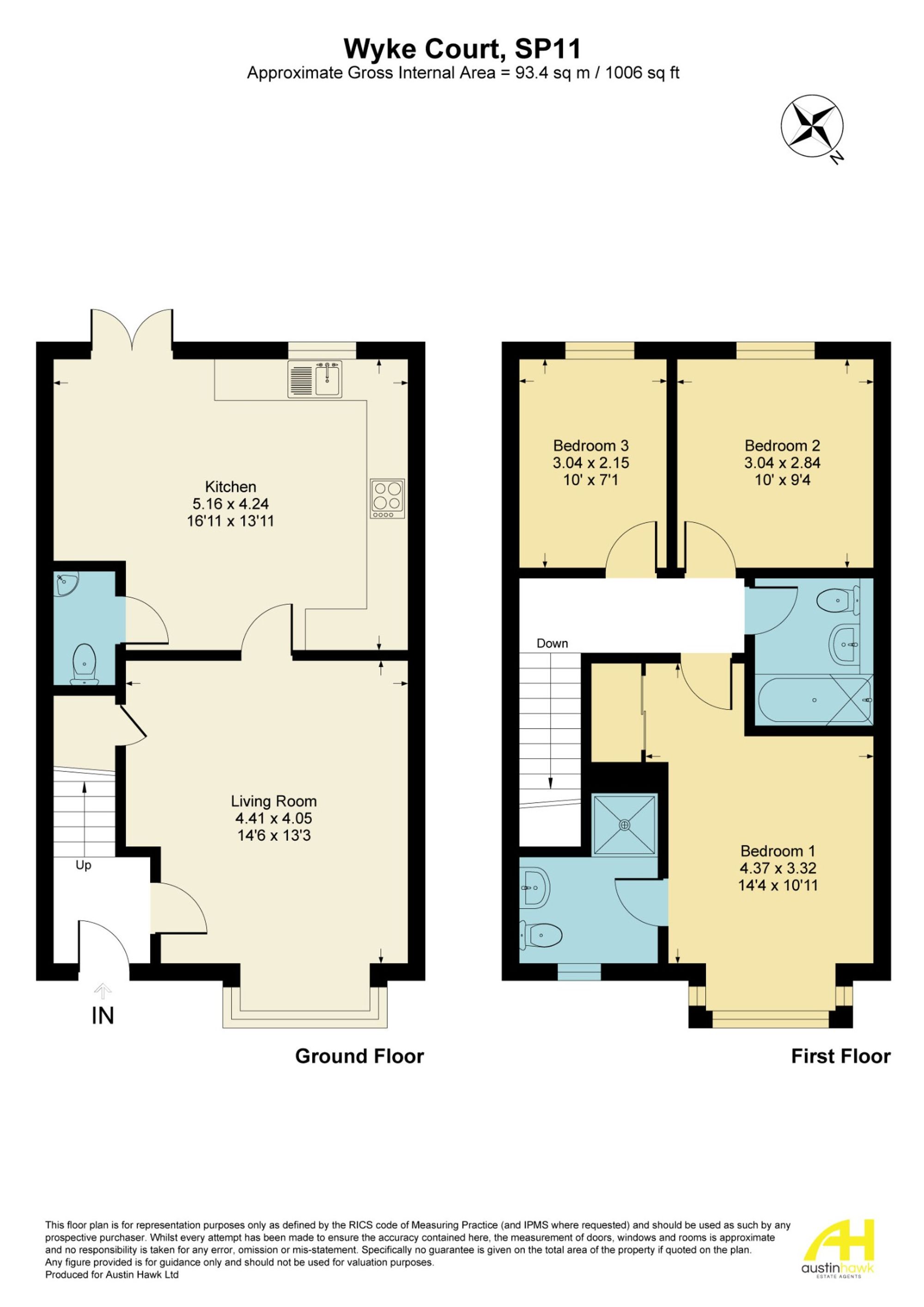 2 Wyke Court, Andover floorplan