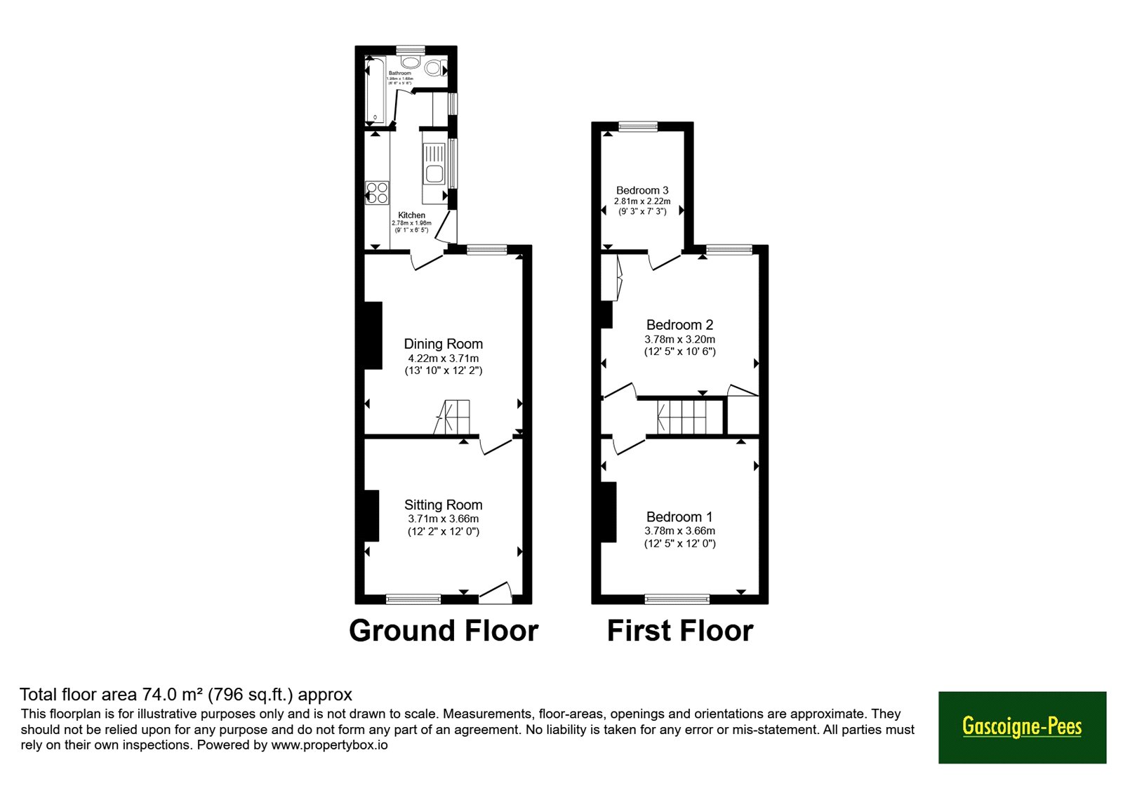 27, Bell Street, Andover floorplan
