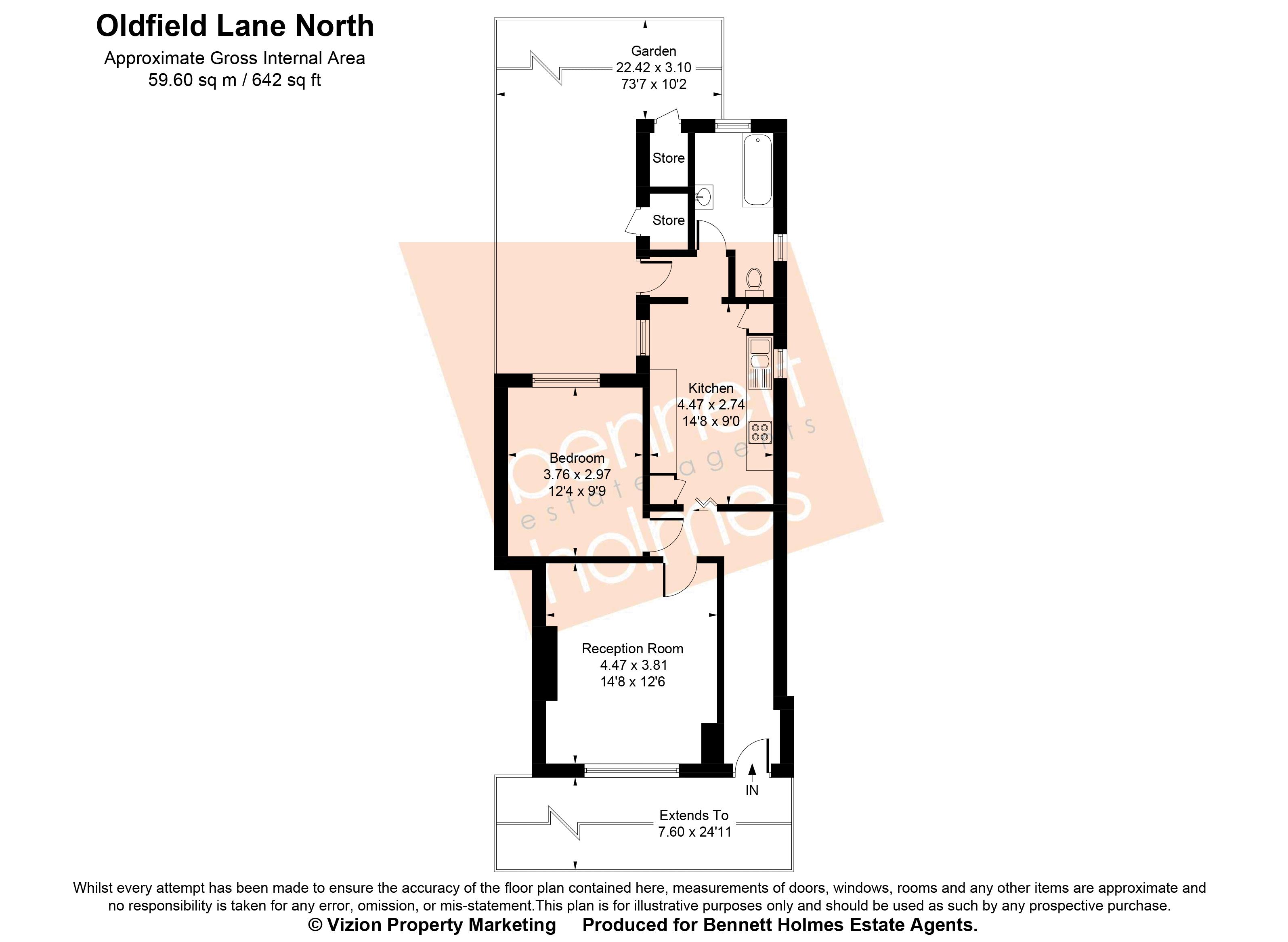 443, Oldfield Lane North, Greenford floorplan