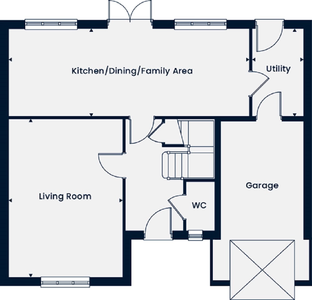 064, Preston Road, Longridge floorplan