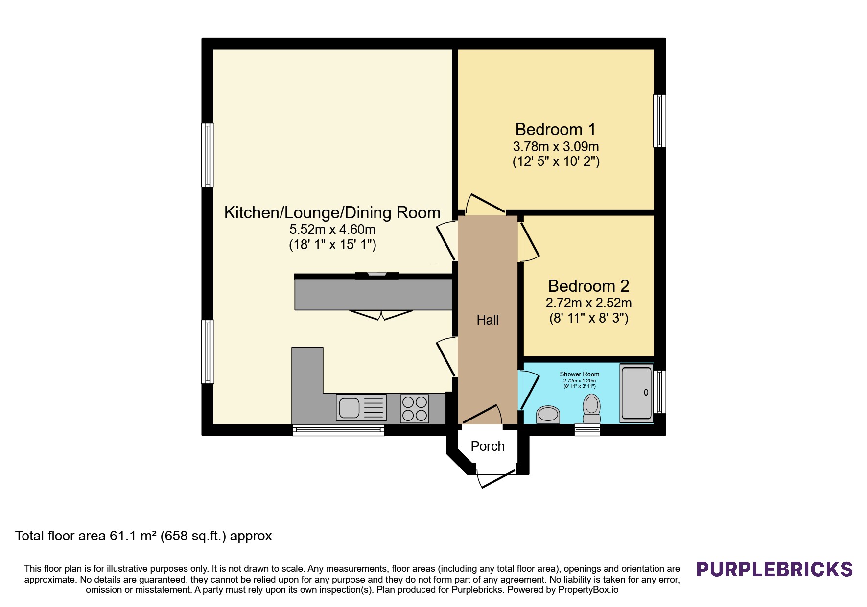 47, Allington Drive, Birstall floorplan