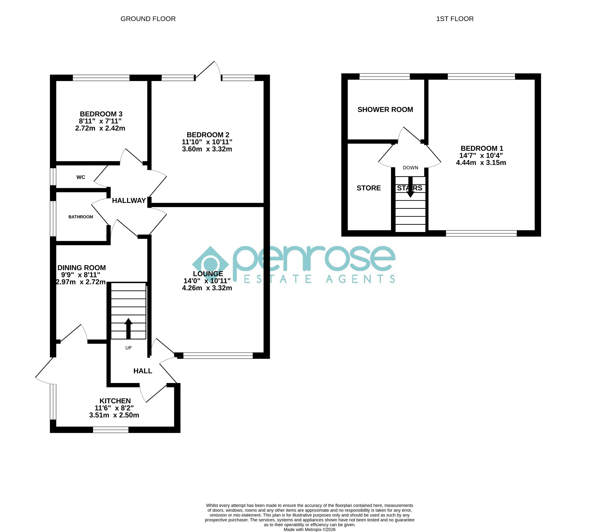 Luton, Bedfordshire floorplan