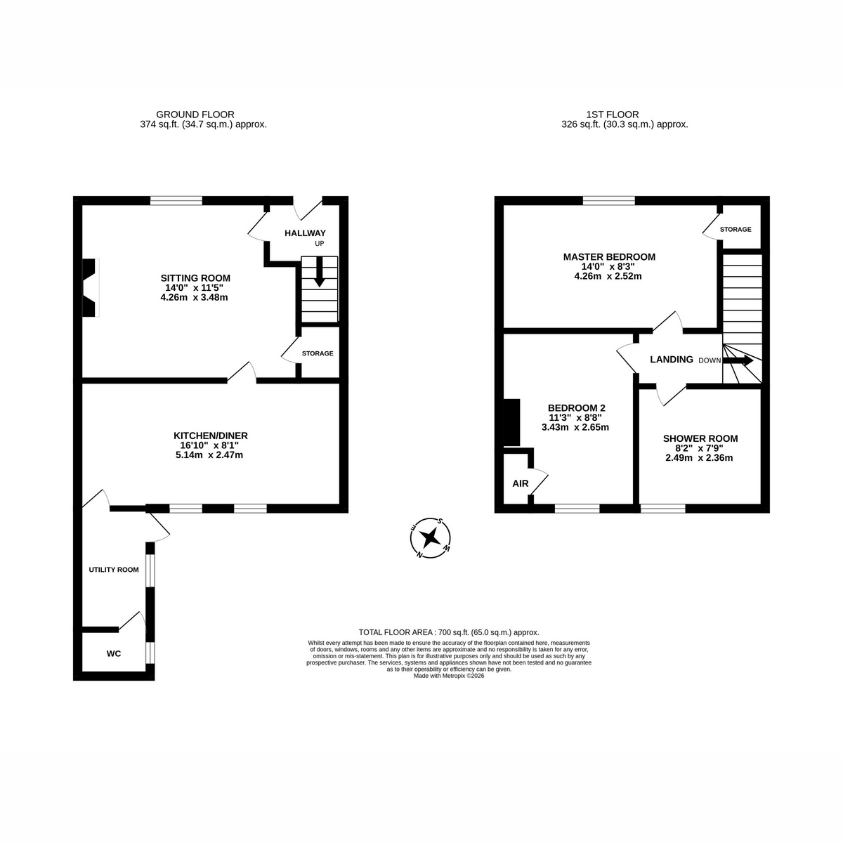 4, The Poplars, Poplar Road, Napton floorplan