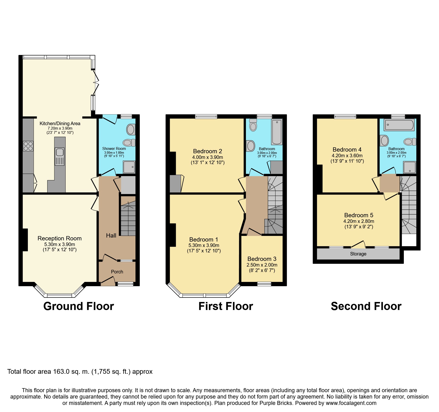 5 Bedrooms Semi-detached house for sale in Danecroft Road, Herne Hill SE24