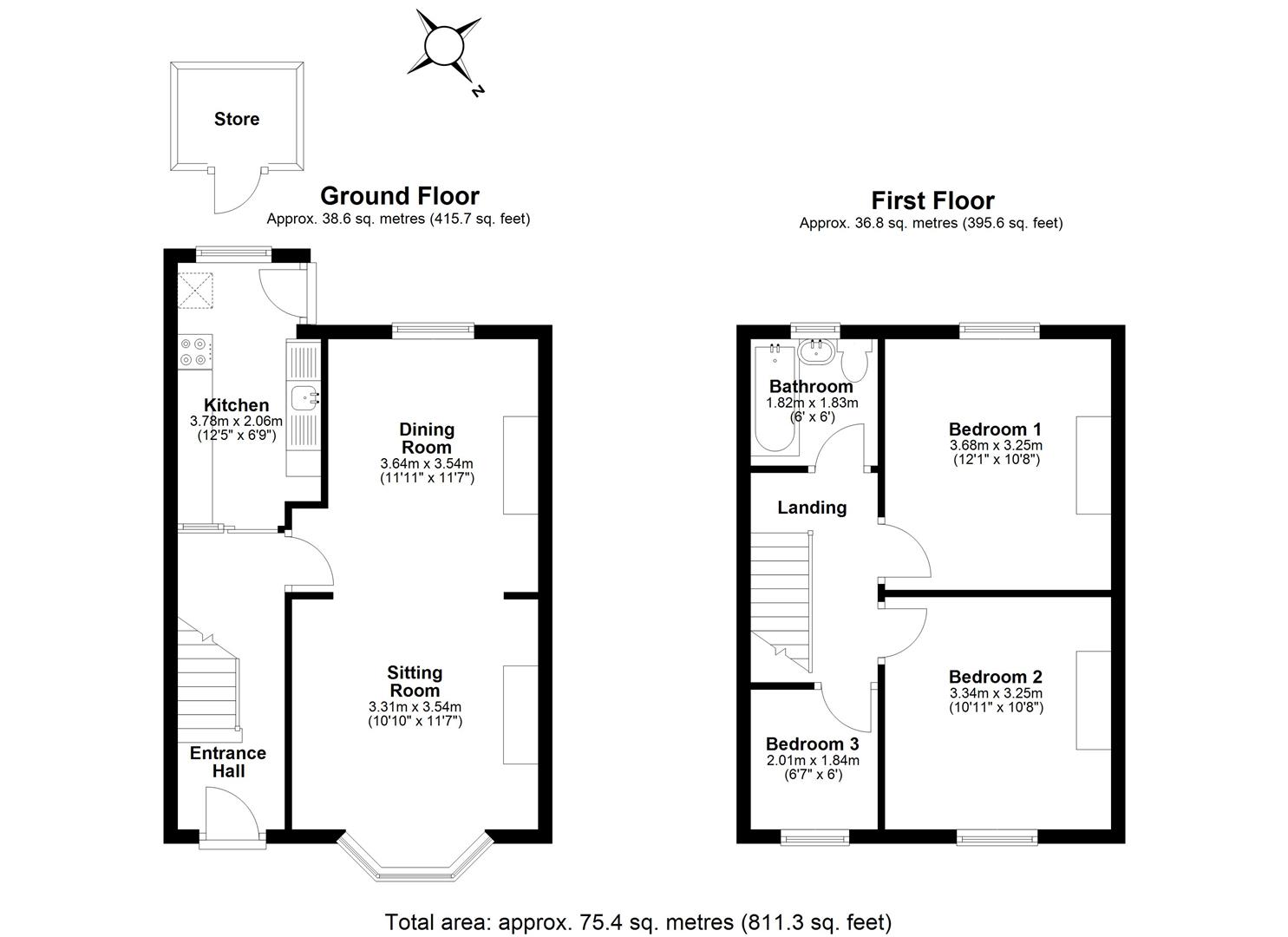 89, Grand Drive, Herne Bay floorplan