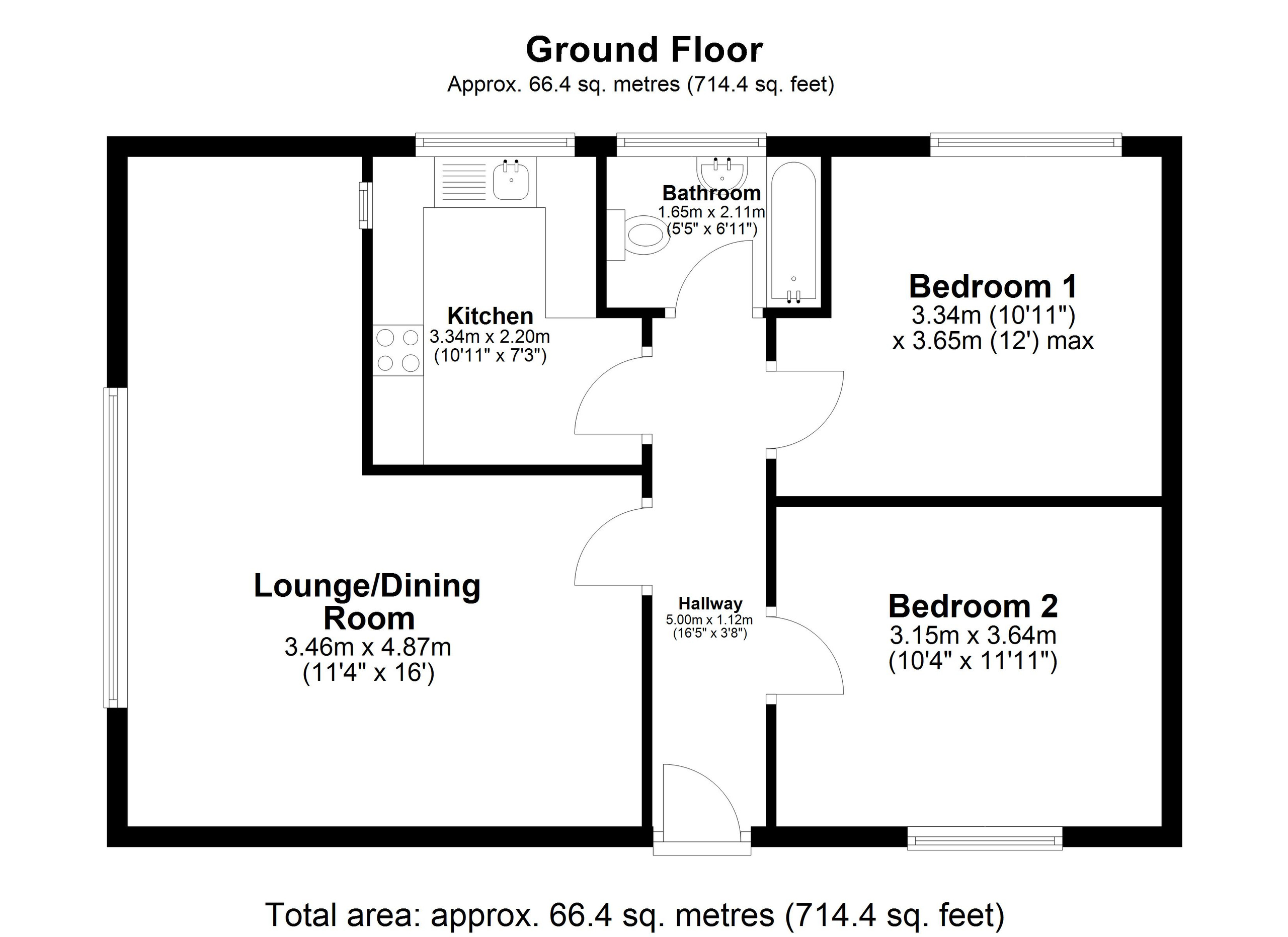 20 Stonehill Court, Leicester floorplan