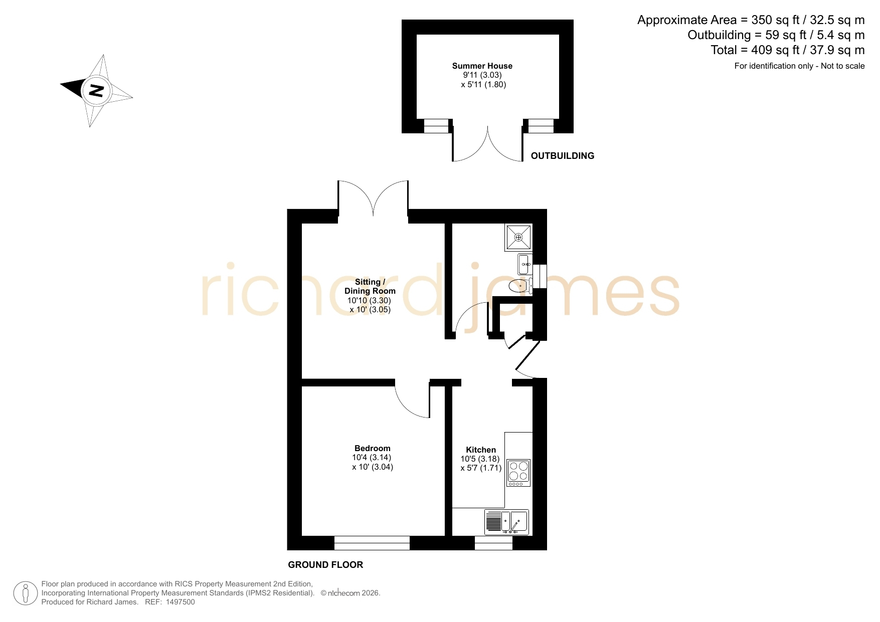 2, Paulet Close, Swindon floorplan