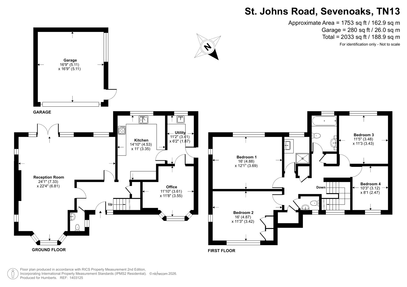 65, St. Johns Road, Kent floorplan