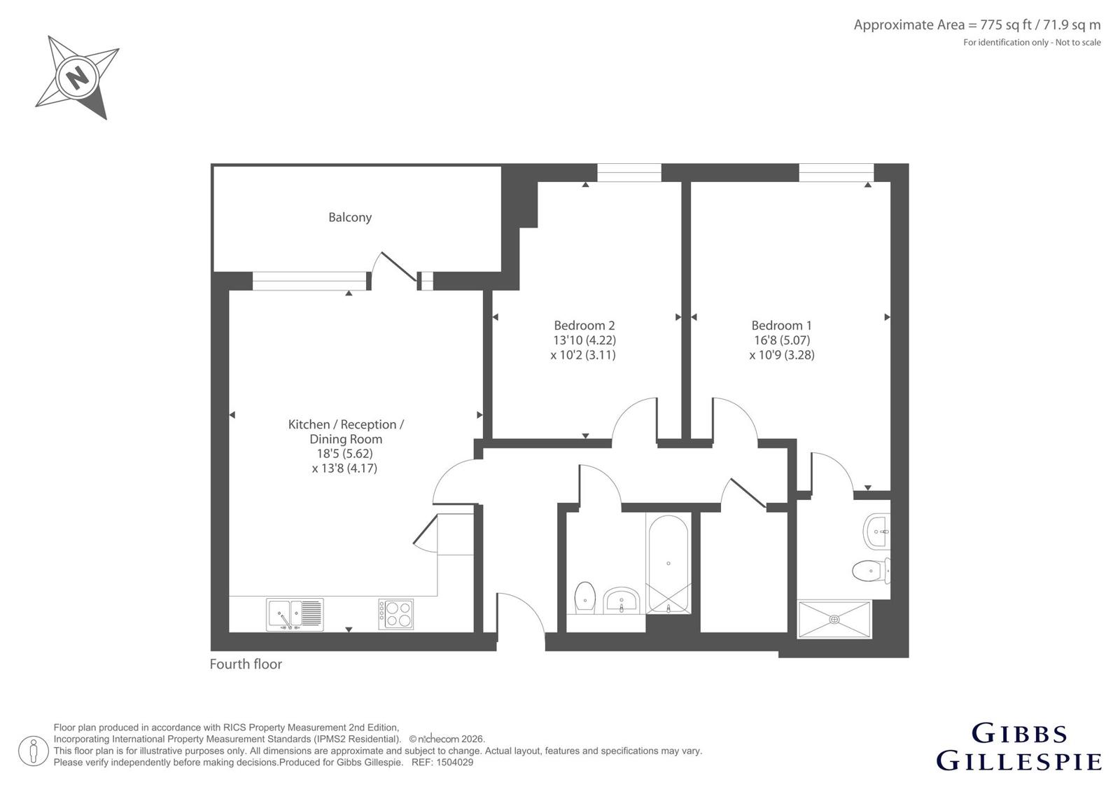 Flat 200, Mortise House, 49, Pump Lane, Hayes floorplan