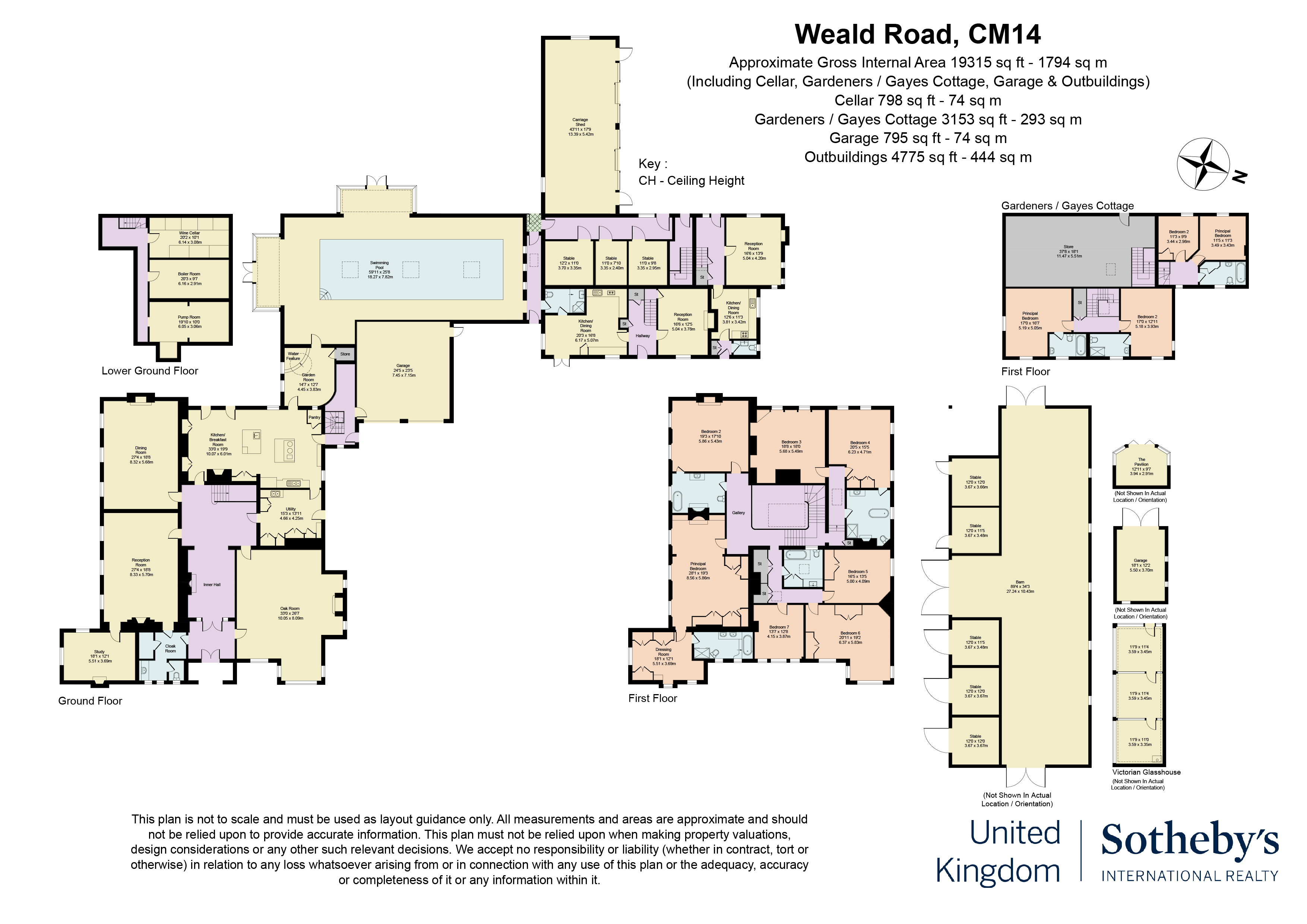 Weald, Weald Road, Essex floorplan