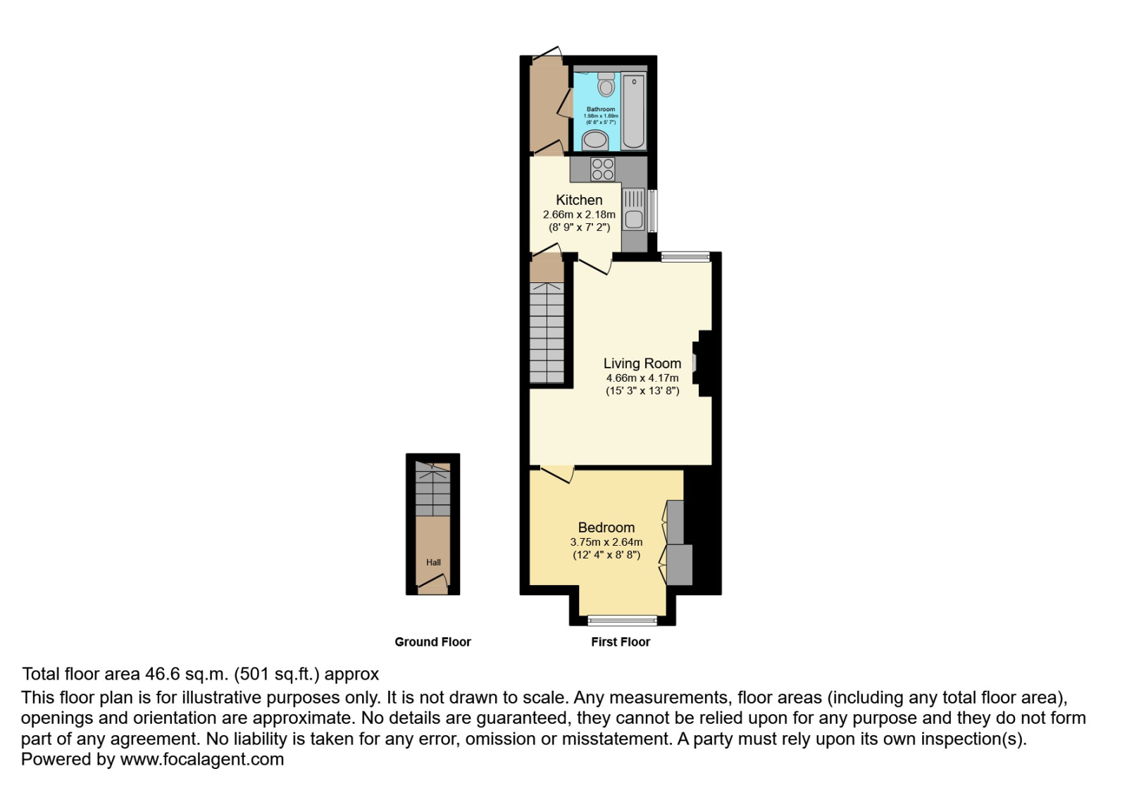 19b Gould Road, TWICKENHAM floorplan
