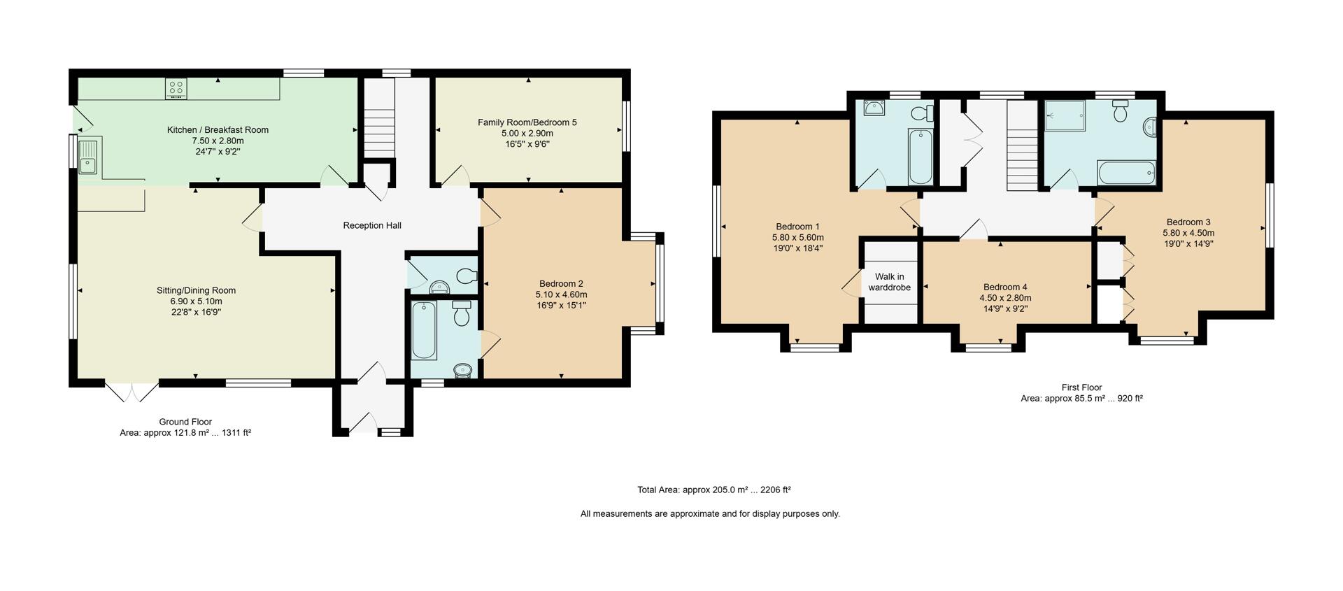 52, Anvil Crescent, Broadstone floorplan