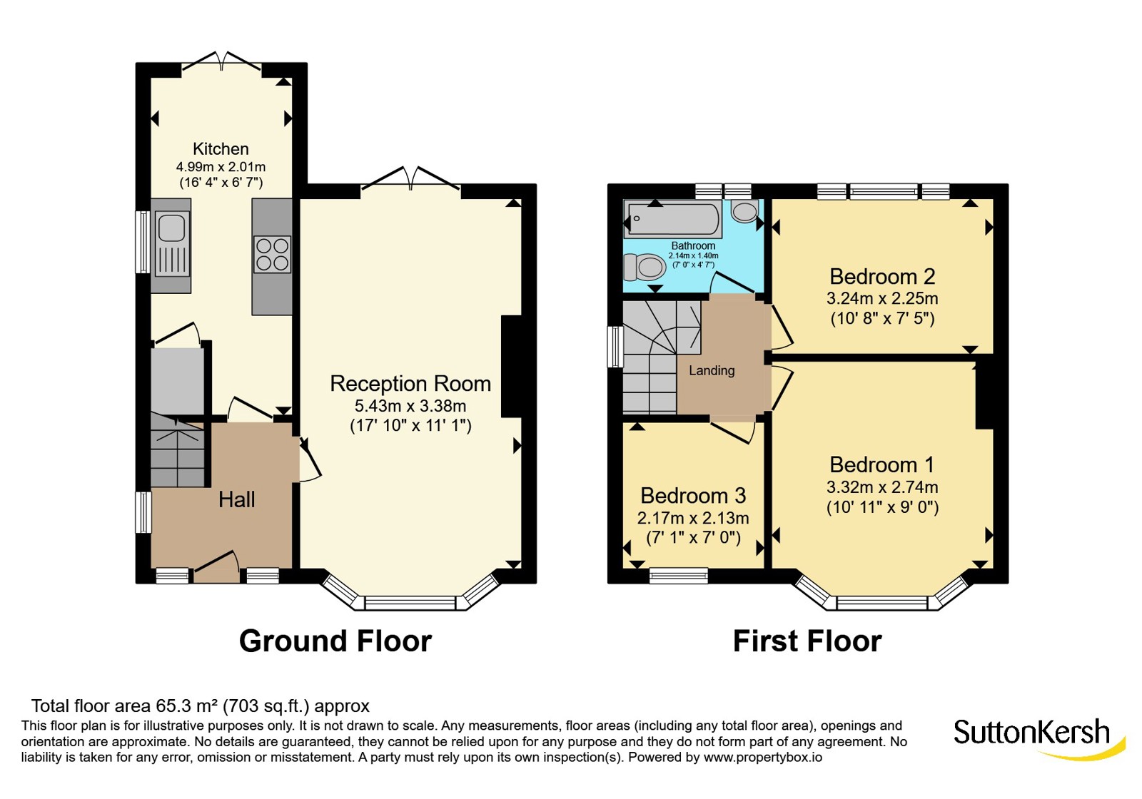 Bowland Avenue, Merseyside floorplan
