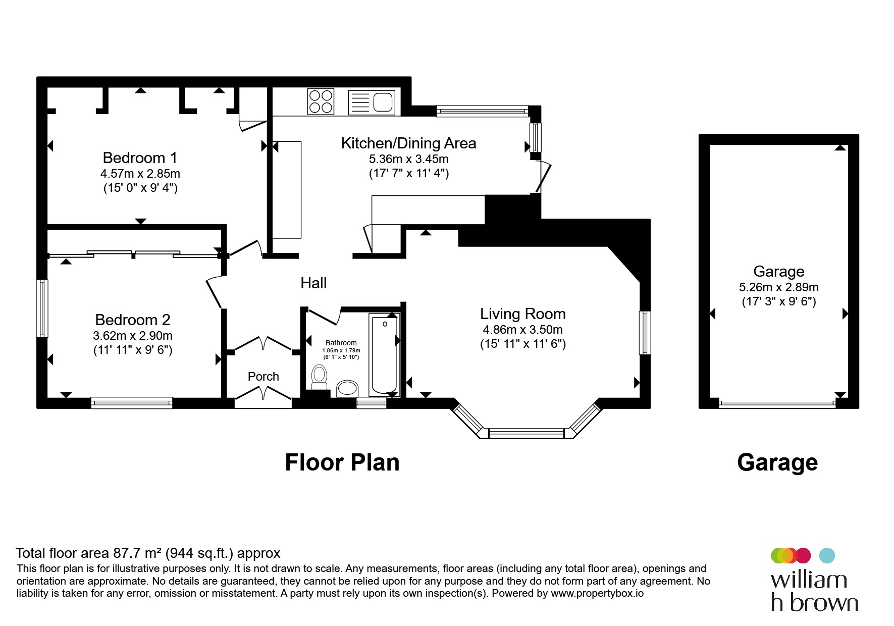 1, Rockwood Crescent, Pudsey floorplan