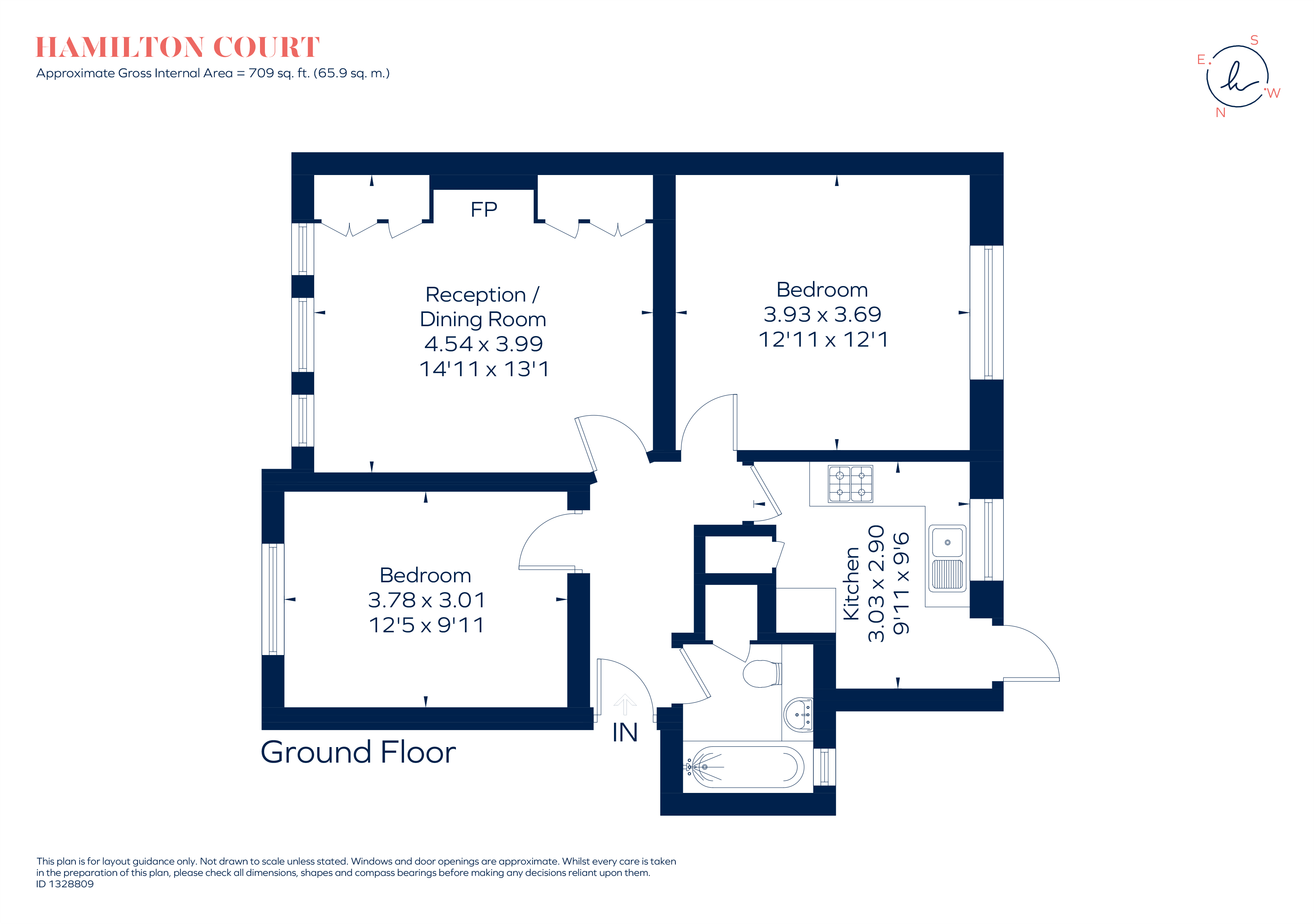 Hamilton Road, Ealing floorplan
