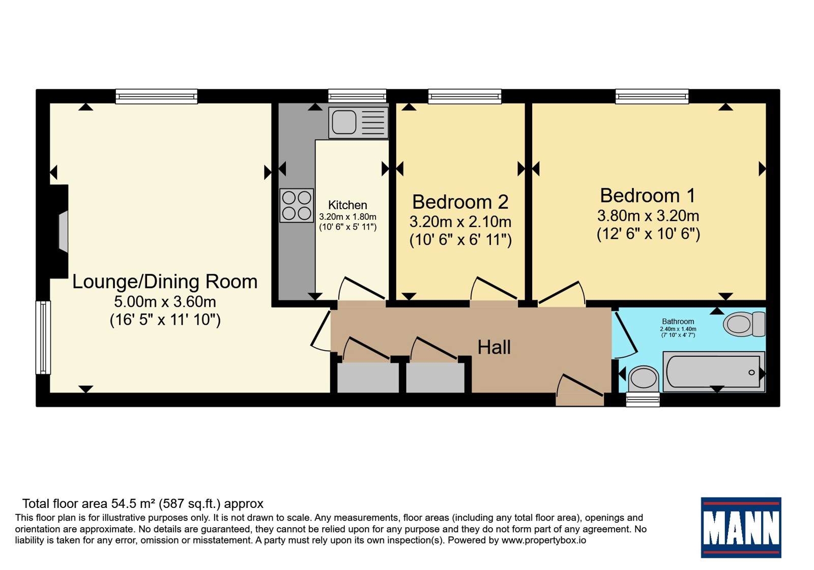 Jasmine Grove, London floorplan