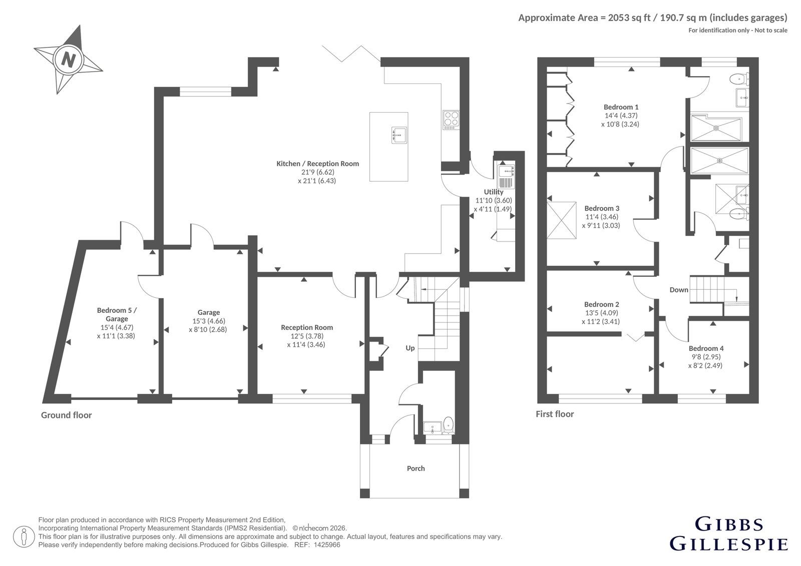 3, Hazell Way, Slough floorplan