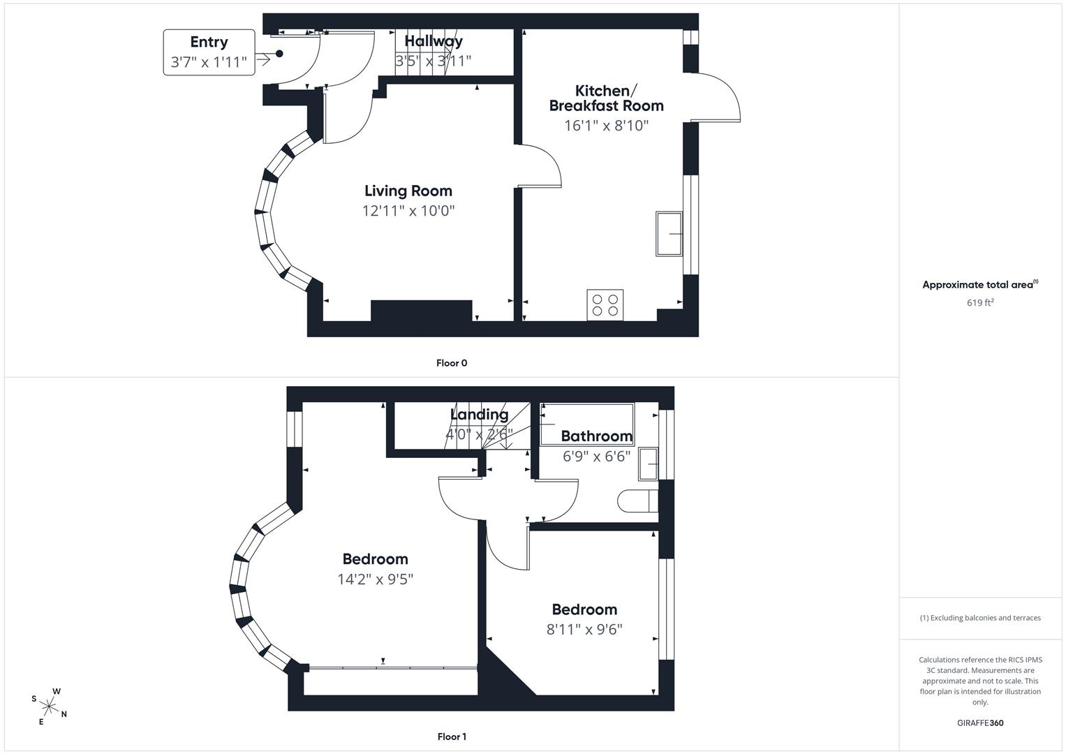 66, Brixham Crescent, Ruislip floorplan