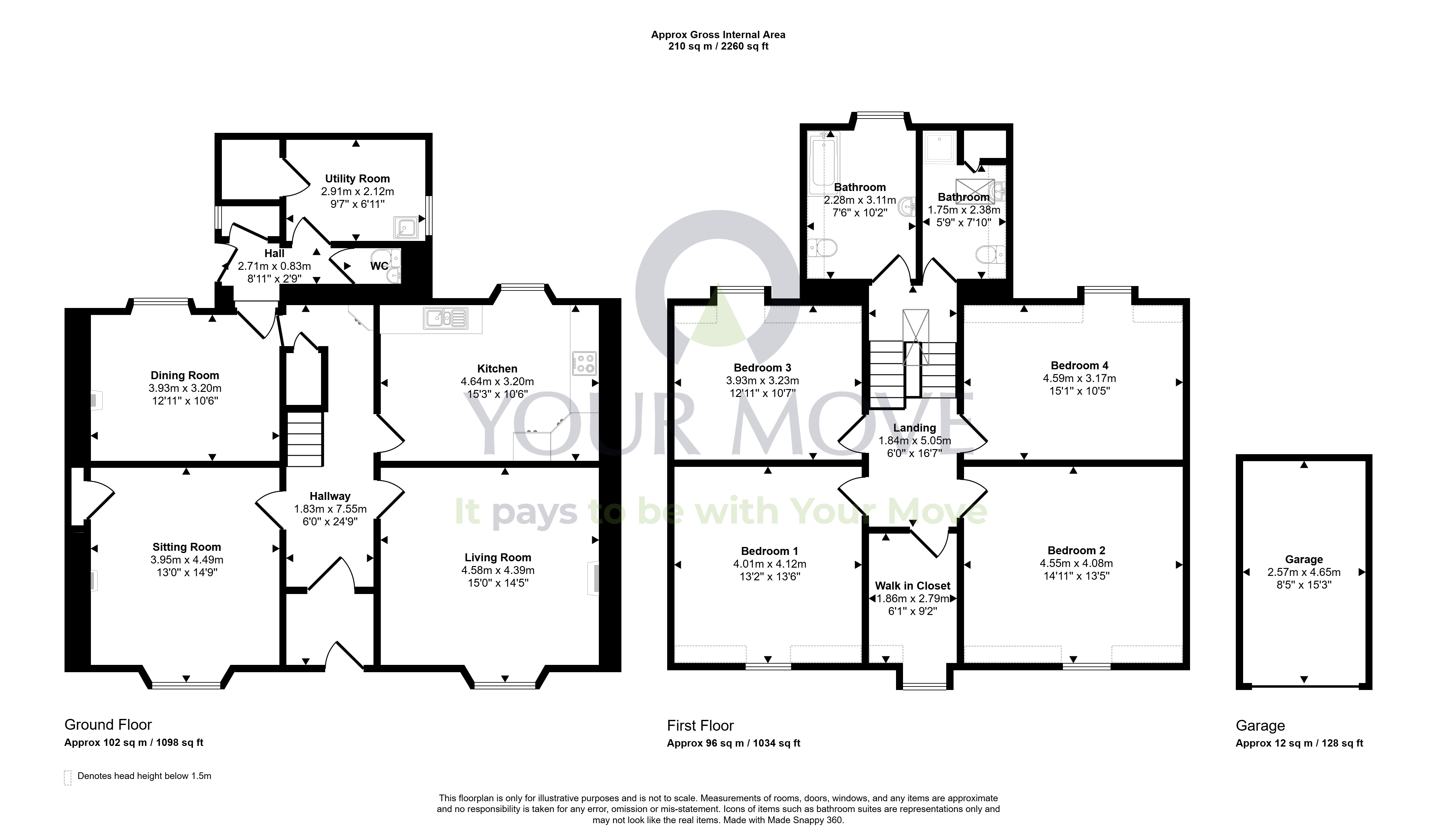 3, Hillside Terrace, Dumfries and Galloway floorplan