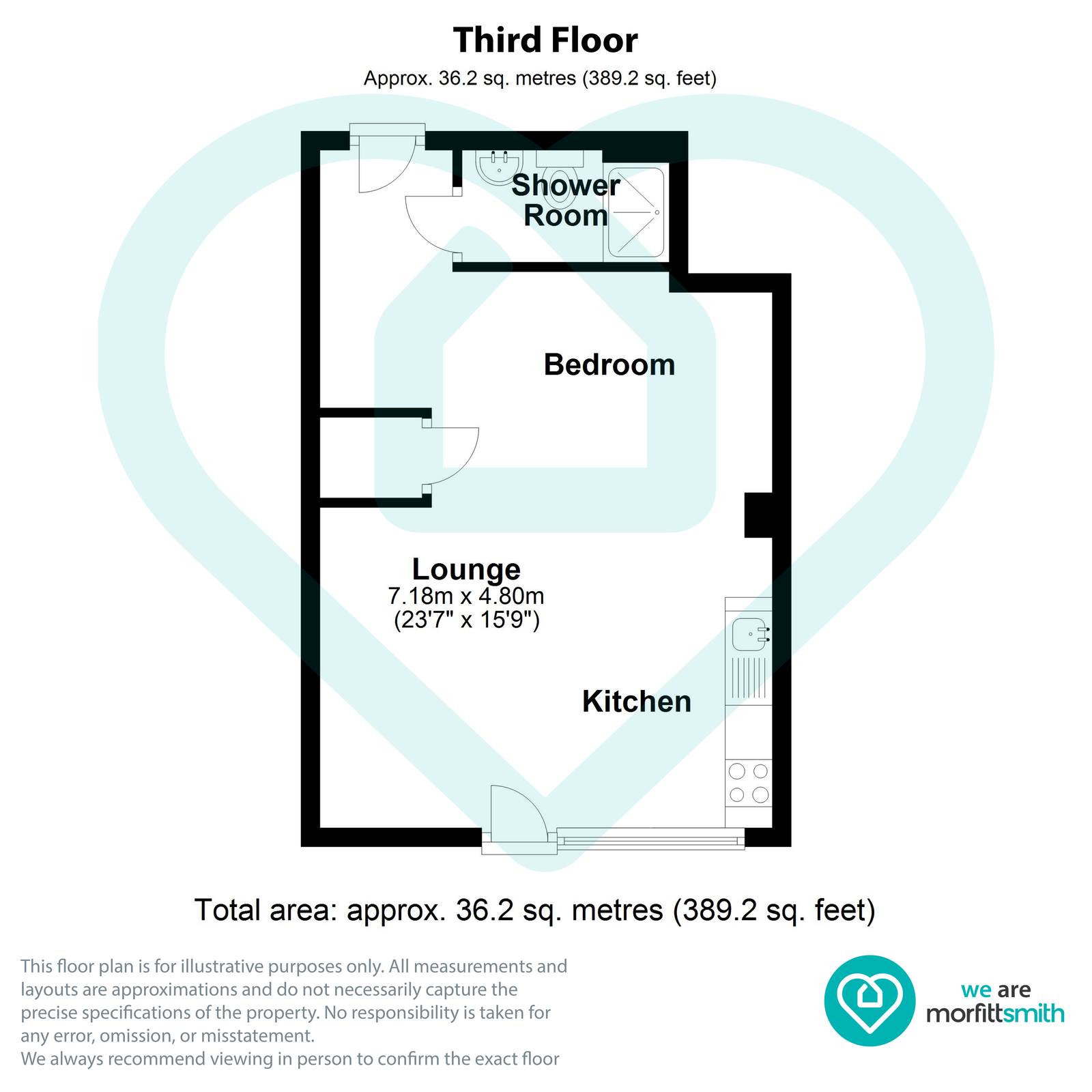 2,27 Ecclesall Heights, William Street, Sheffield floorplan