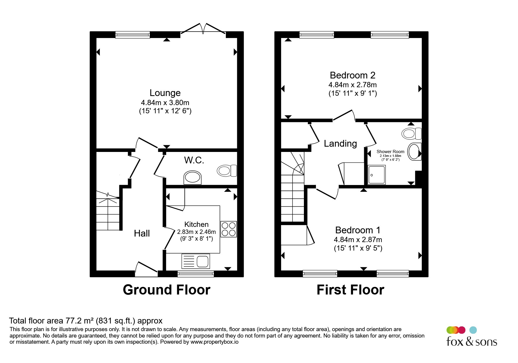 4, Toop Gardens, Chichester floorplan