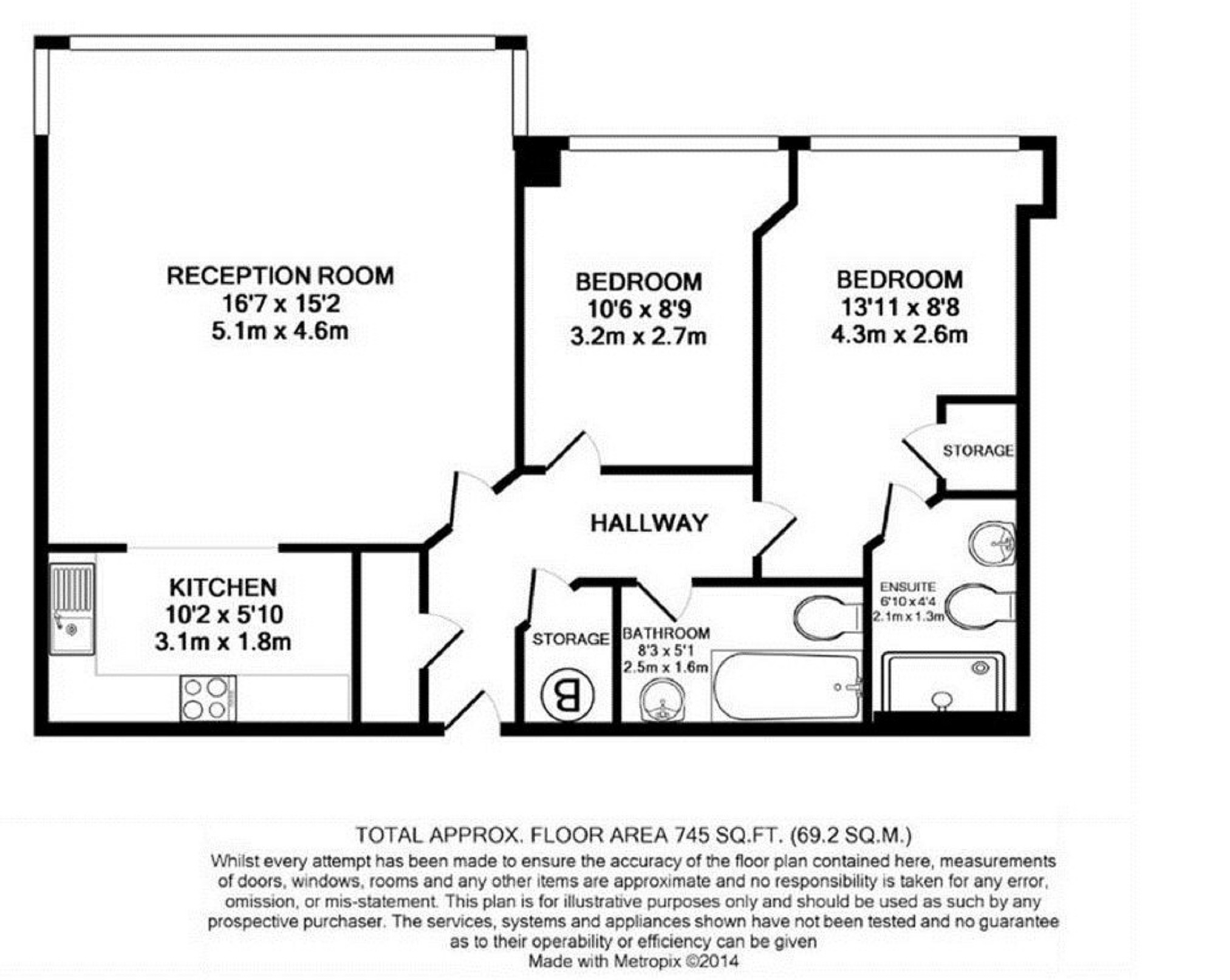 2 Bedrooms Flat to rent in West Block, Metro Central Heights, Elephant And Castle, London SE1