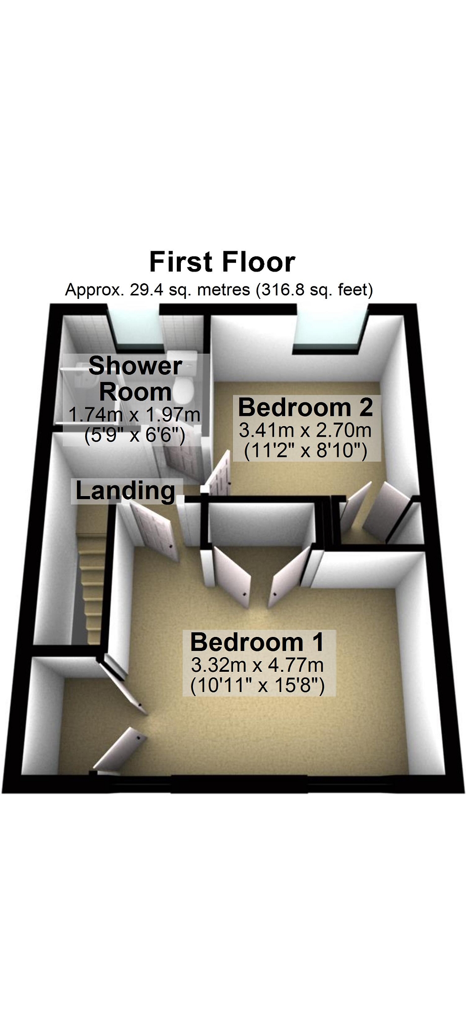 Victoria Lodge, Read, Lancashire. BB12, 2 bedroom property for sale