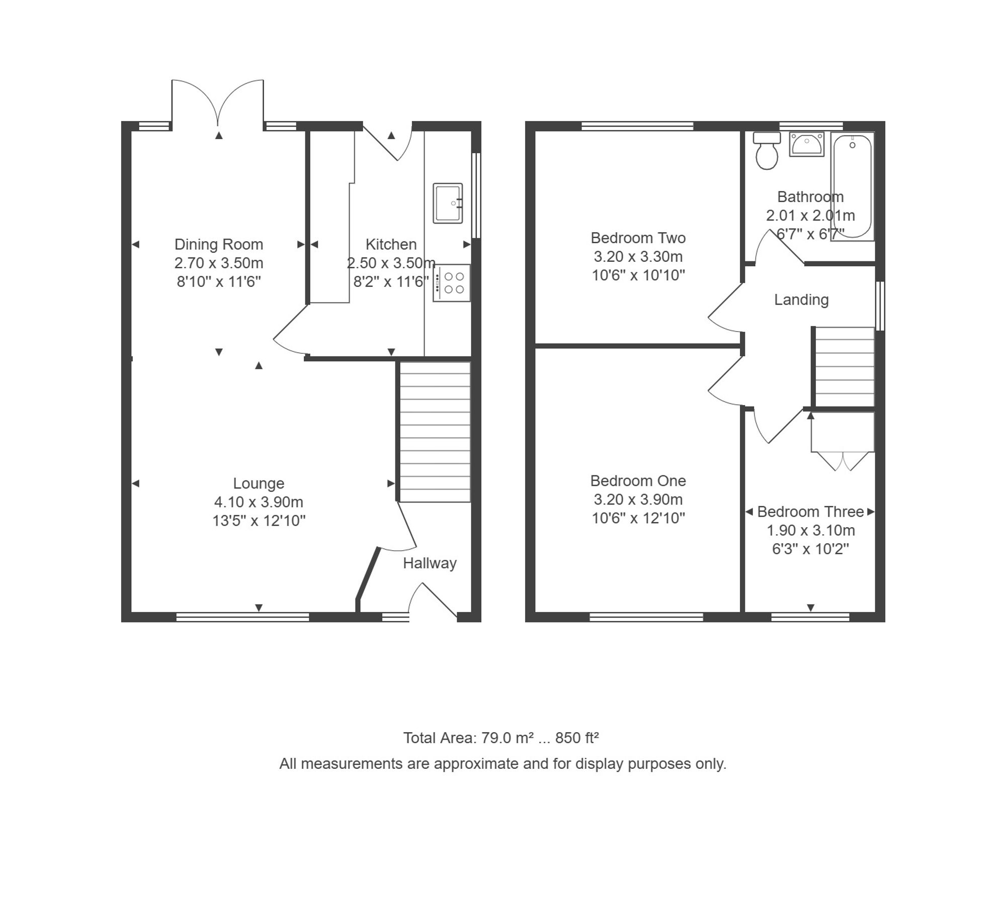 16 Sunningdale Drive, Ilkeston floorplan