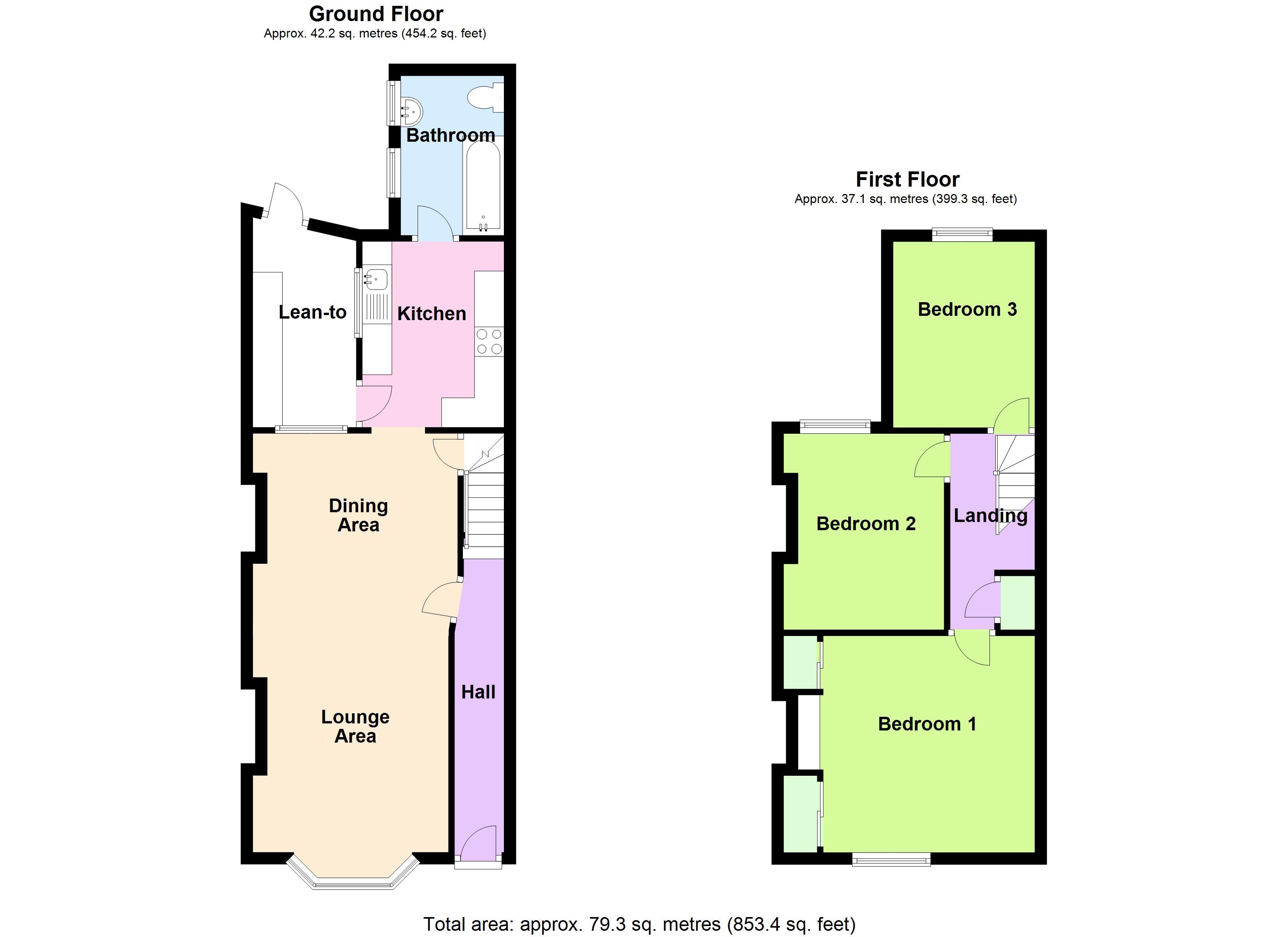 109, Portland Road, Rushden floorplan