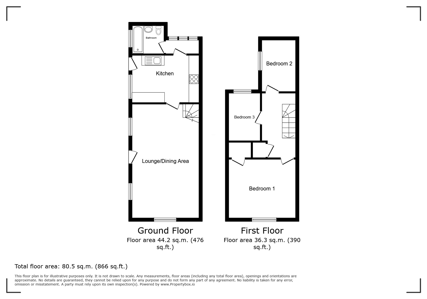 22, Clifford Street, Isle of Wight floorplan