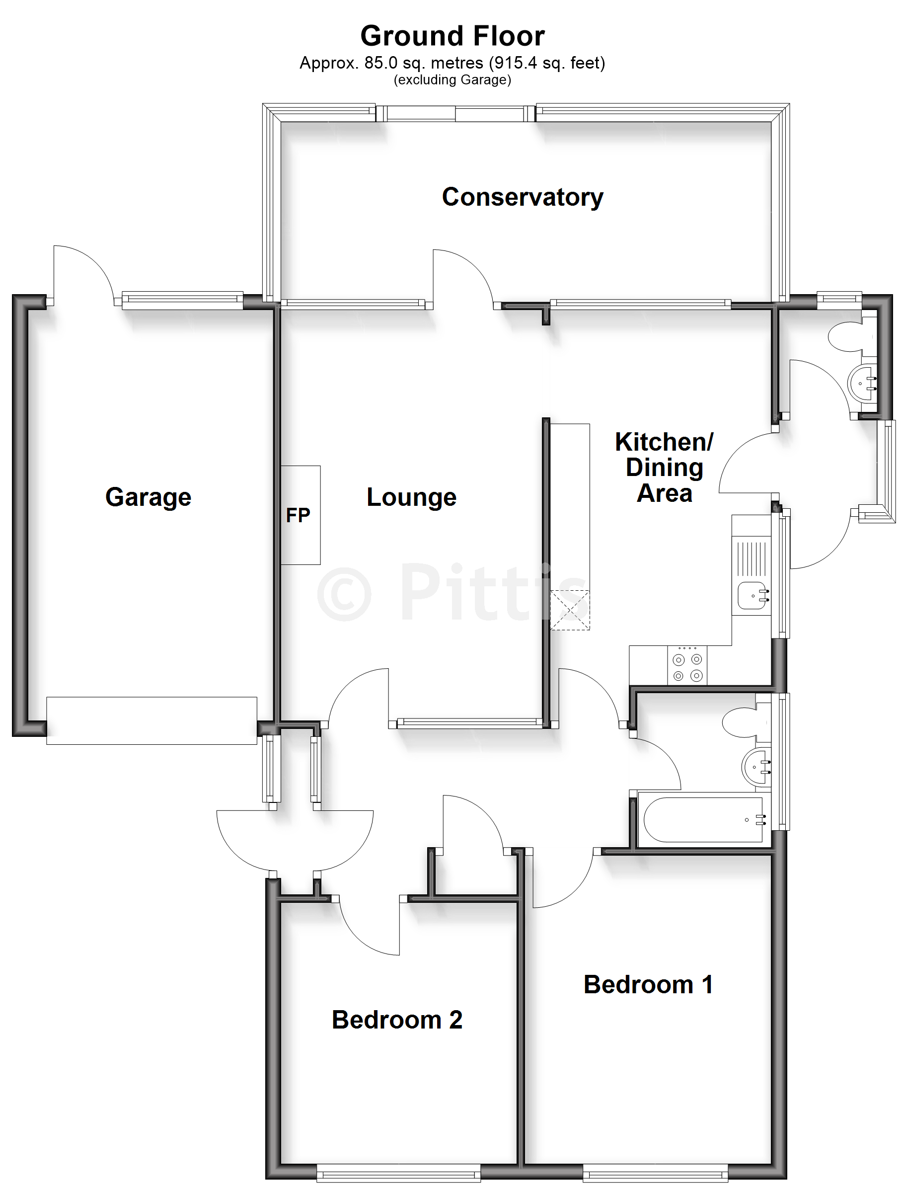 8, Rowan Tree Drive, Seaview floorplan