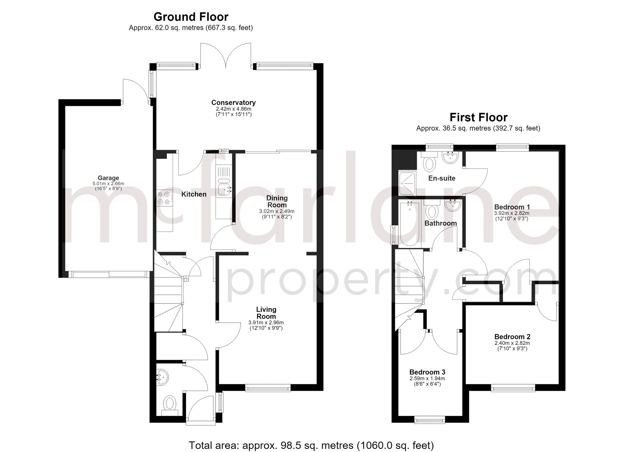15 Lyme Way, Swindon floorplan