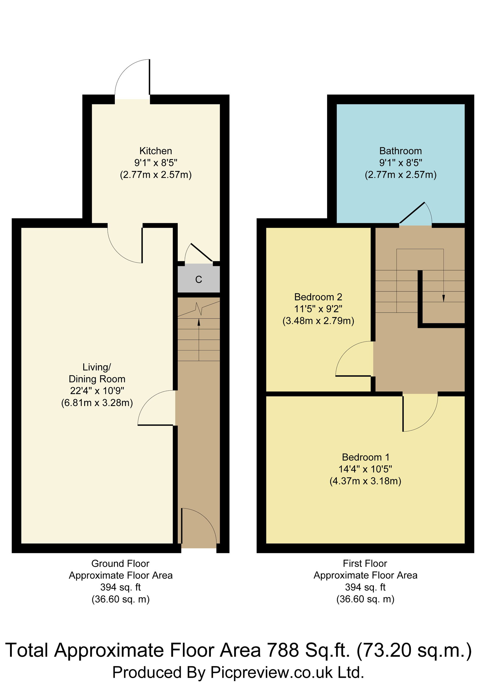 15, Mulgrave Street, Hull floorplan